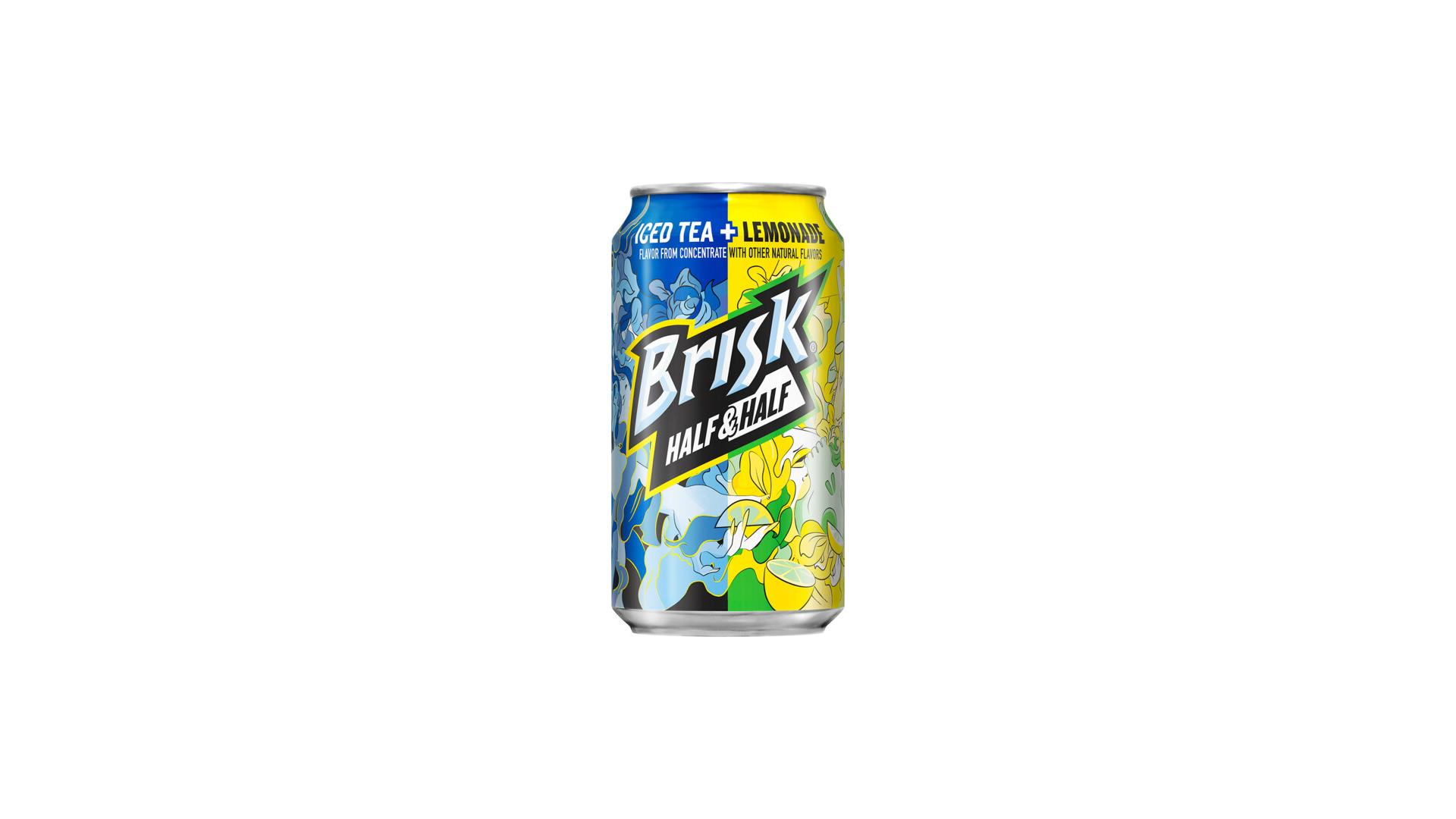 Brisk Half&Half Iced Tea Lemonade - 12oz Can