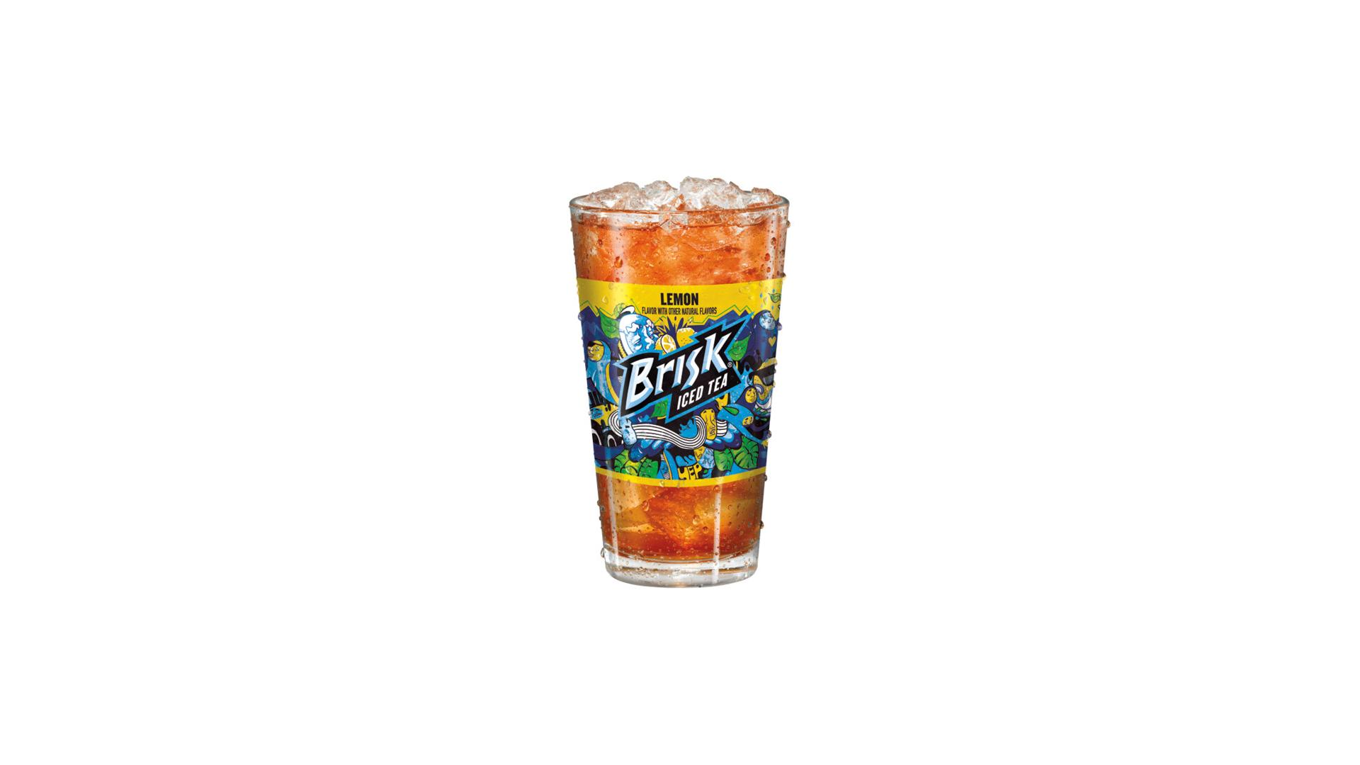 Brisk Iced Tea Lemon - Glass Fountain Cup