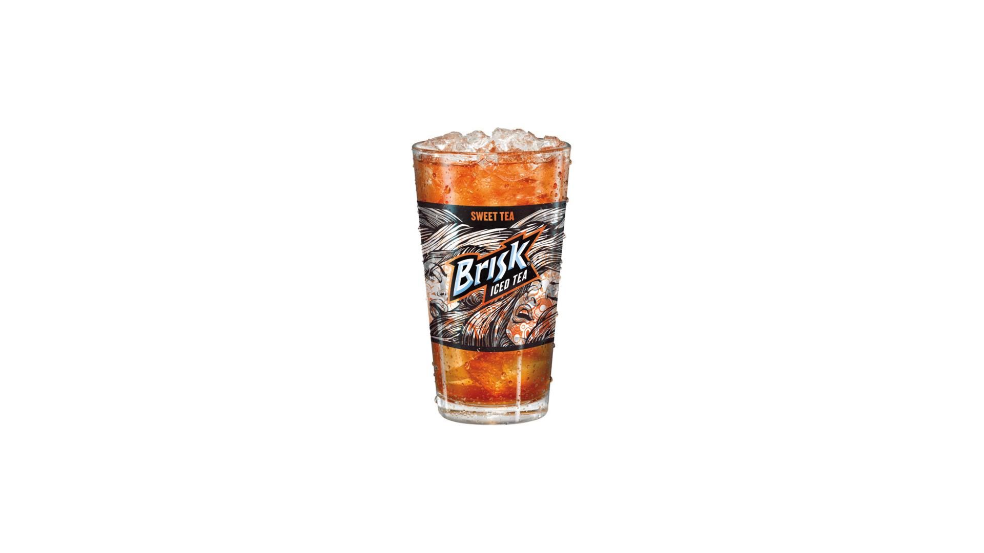 Brisk Iced Tea Sweet Tea - Glass Fountain Cup