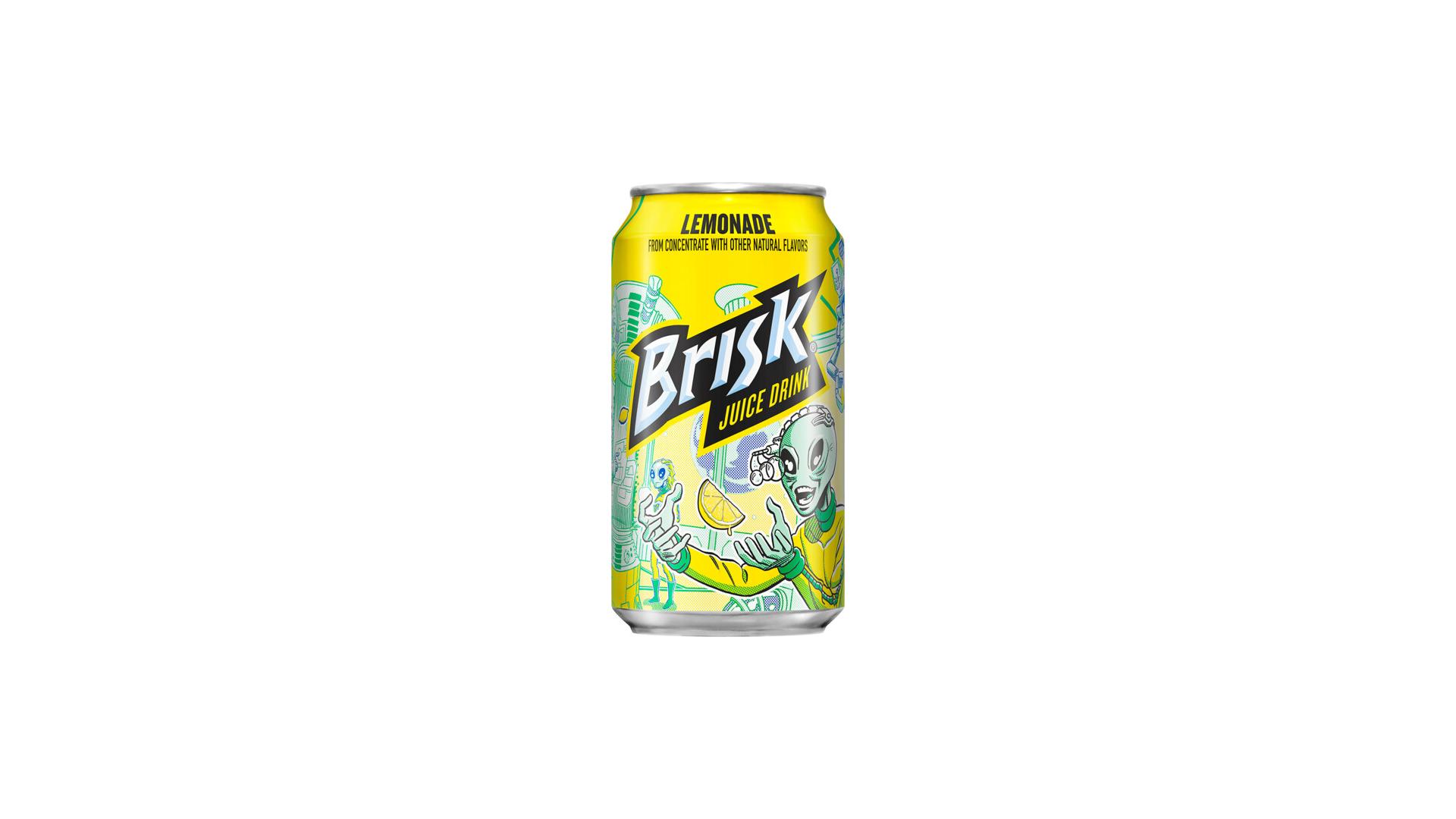 Brisk Juice Drink Lemonade 12oz Can