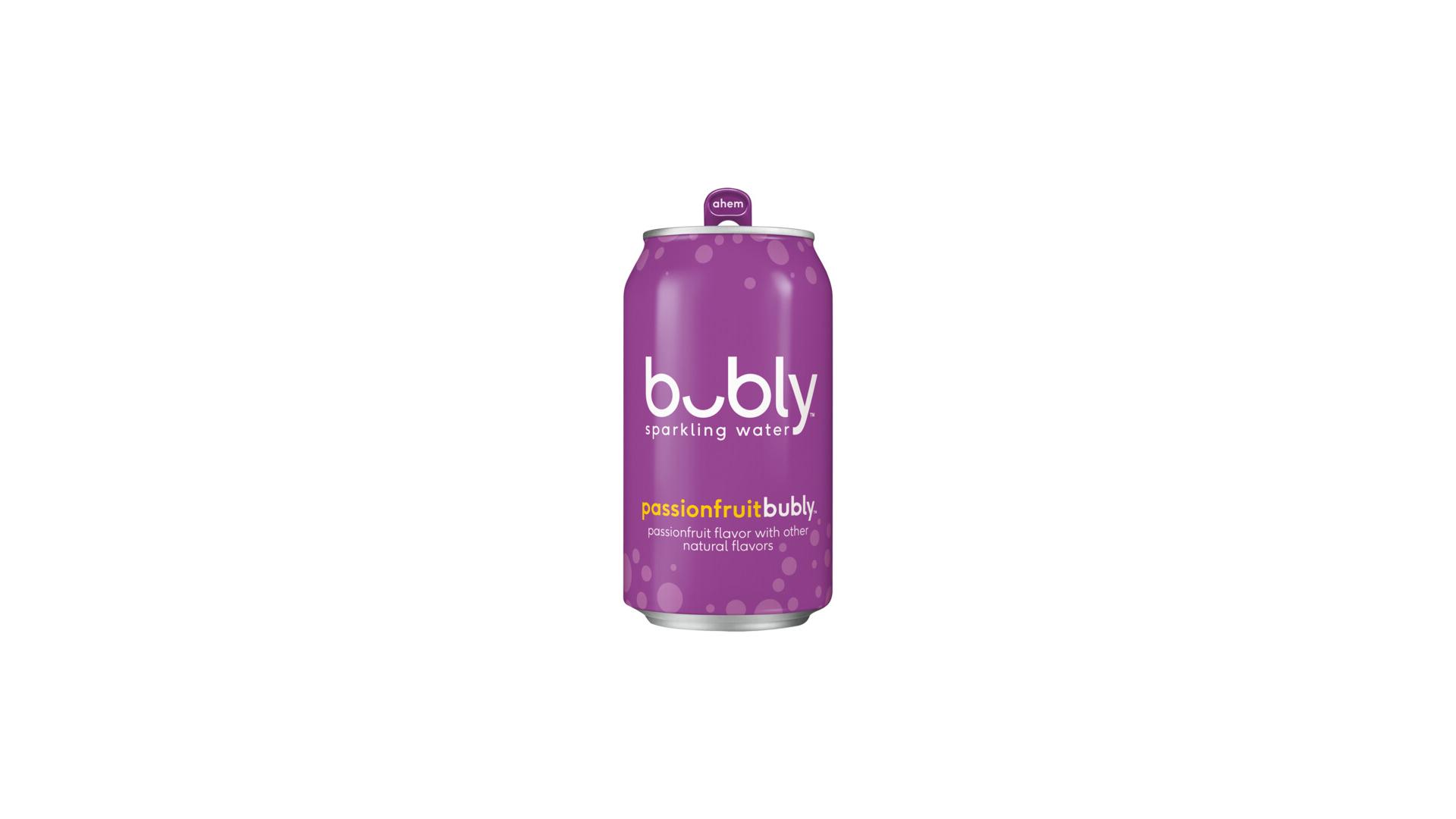 Bubly Sparkling Water Passionfruit - 12oz Can