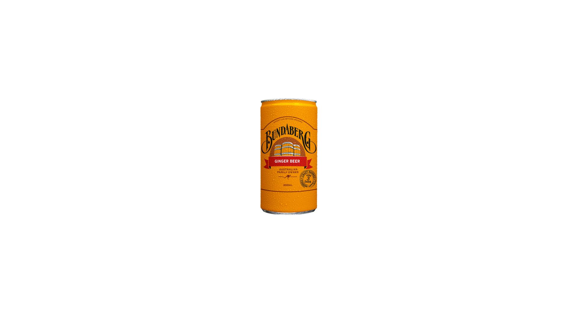 Bundaberg Ginger Beer - 200 ml Can