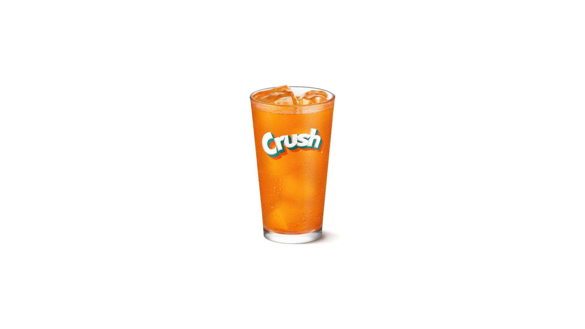 Crush Orange - Glass Fountain Cup