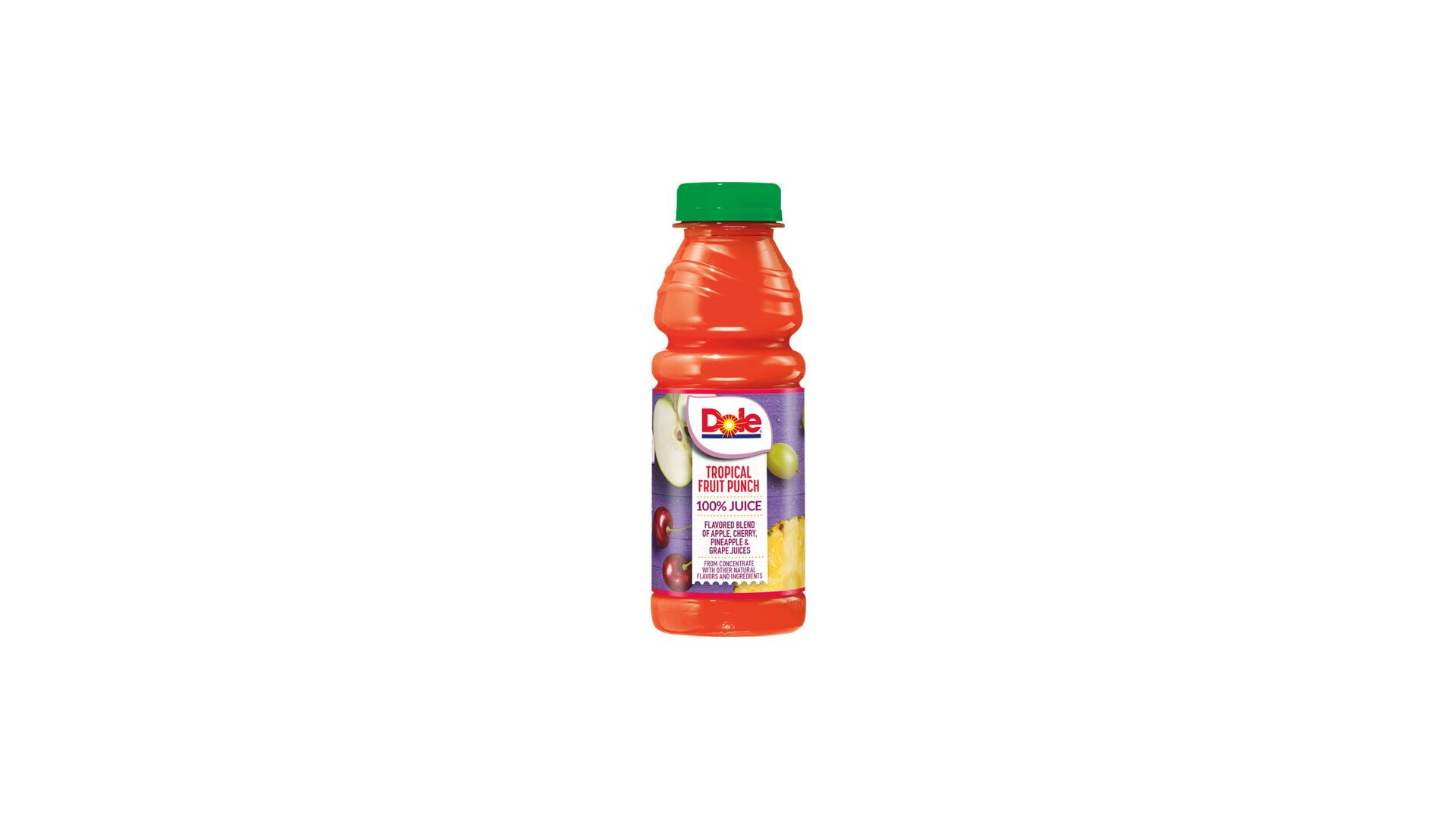 Dole Tropical Fruit Punch - 10 oz Bottle