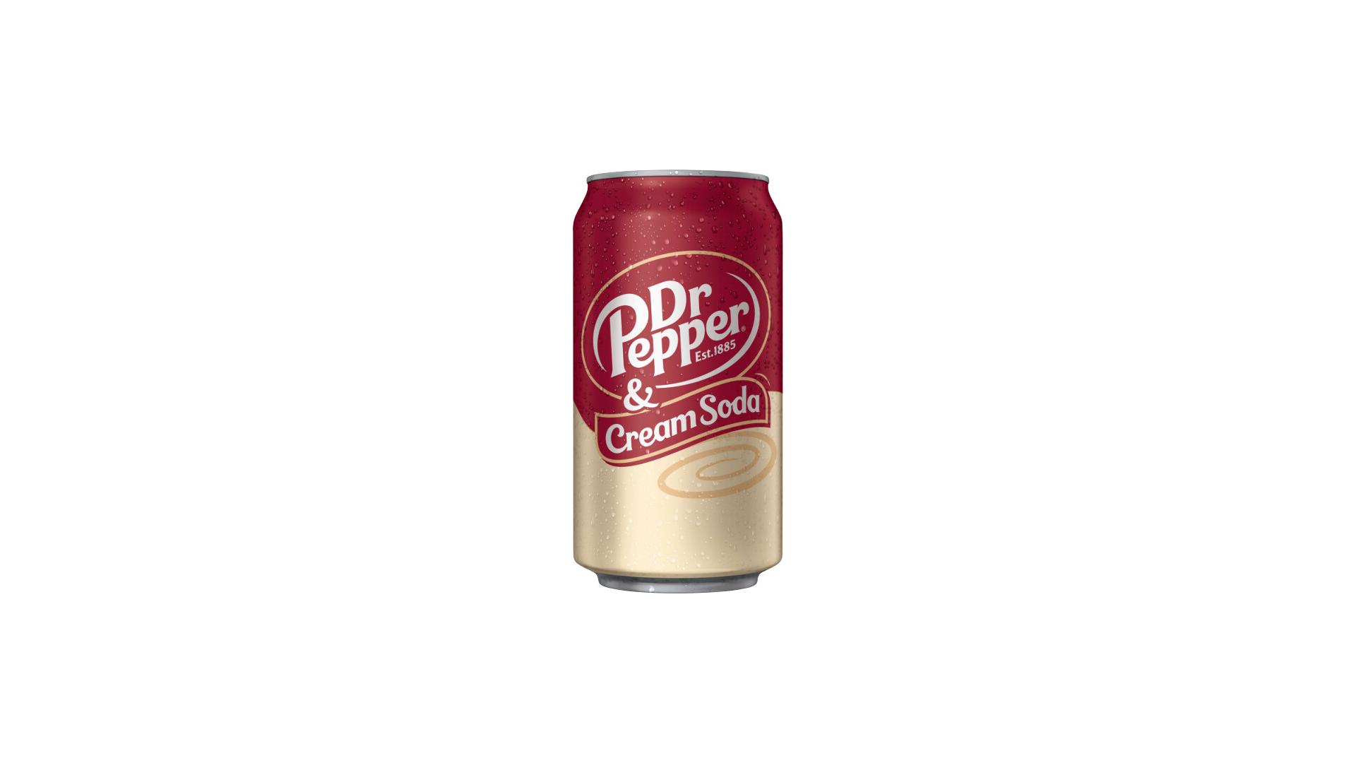 Dr Pepper Cream Soda - 12 oz Can