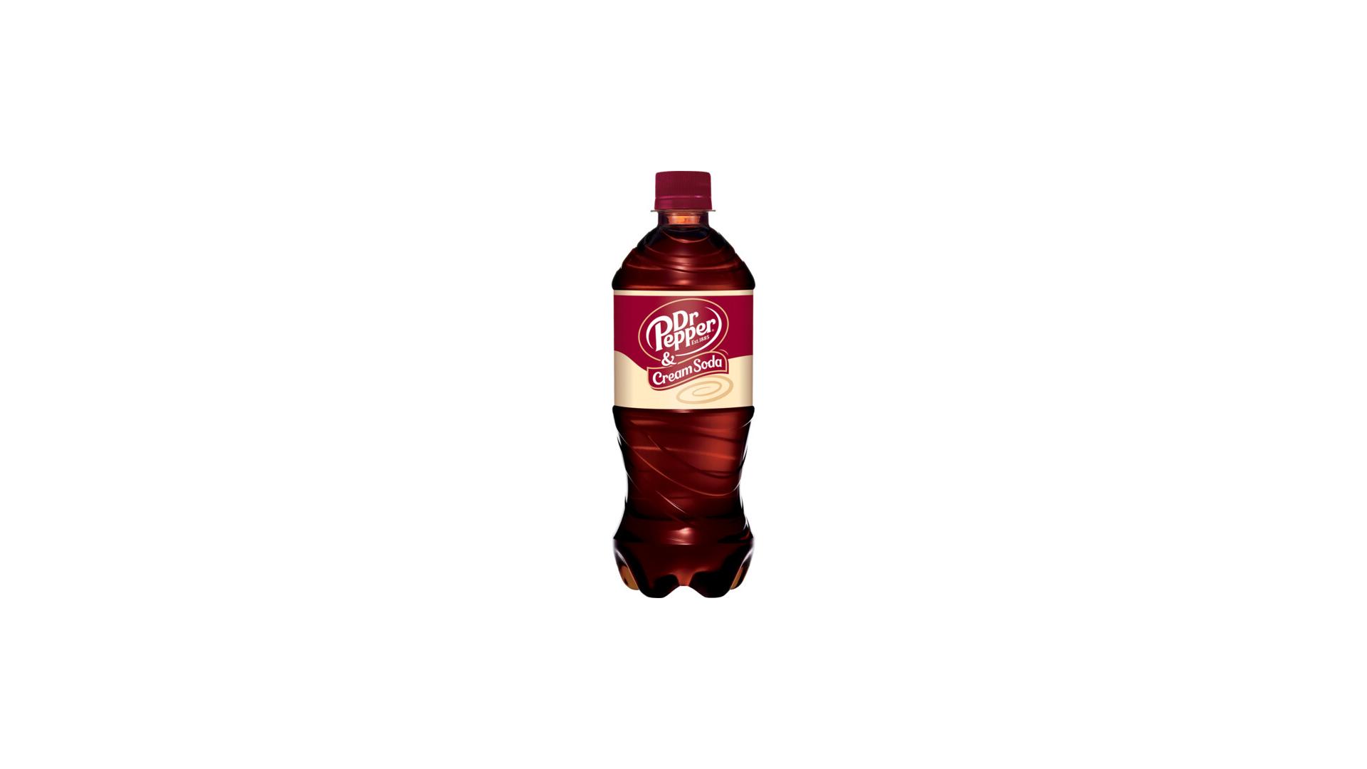 Dr Pepper Cream Soda - 20 oz Bottle