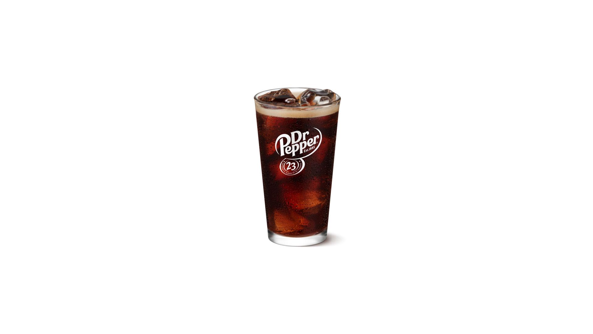 Dr Pepper Regular - Glass Fountain Cup