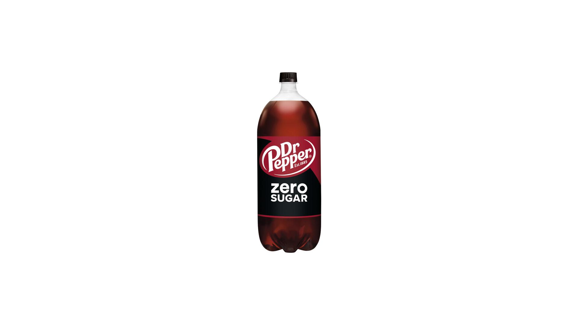 Dr Pepper Regular Zero Sugar - 2 L Bottle