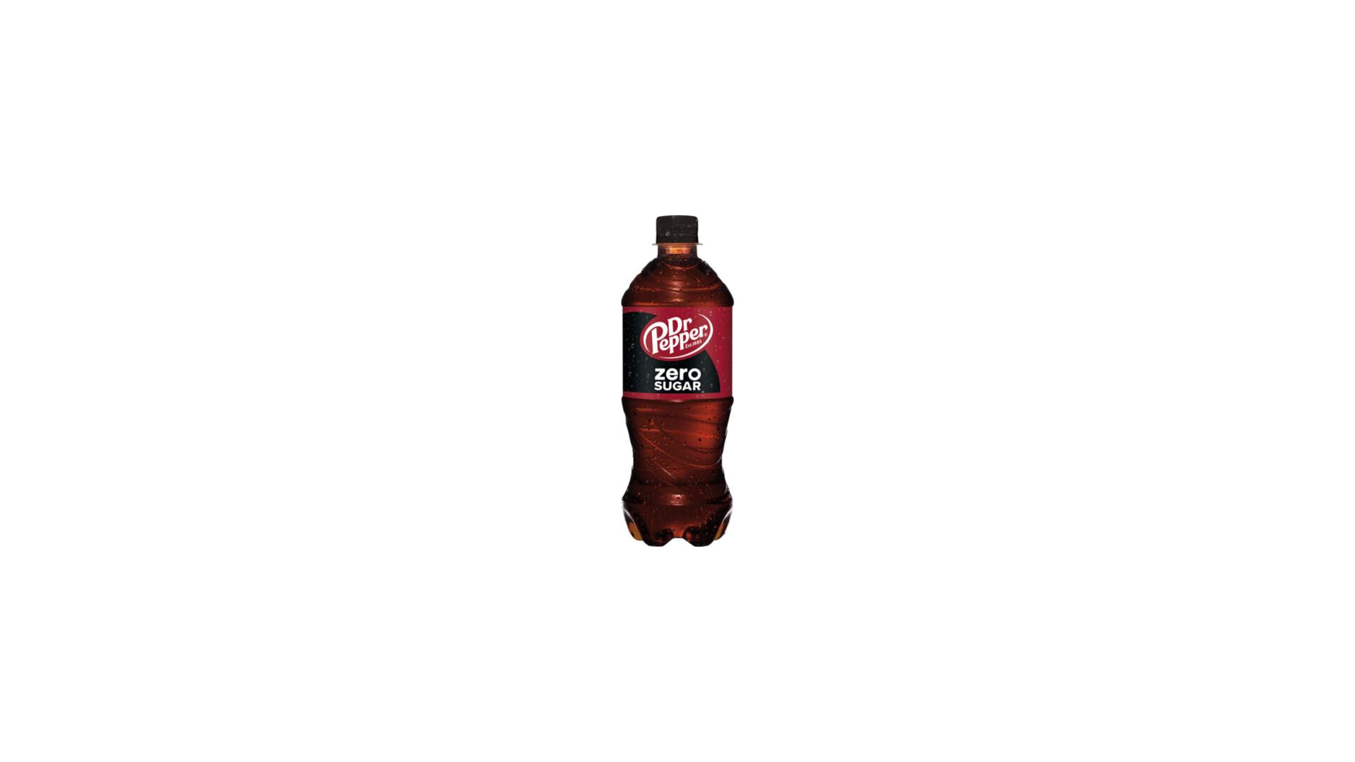 Dr Pepper Zero Sugar - 20 oz Bottle