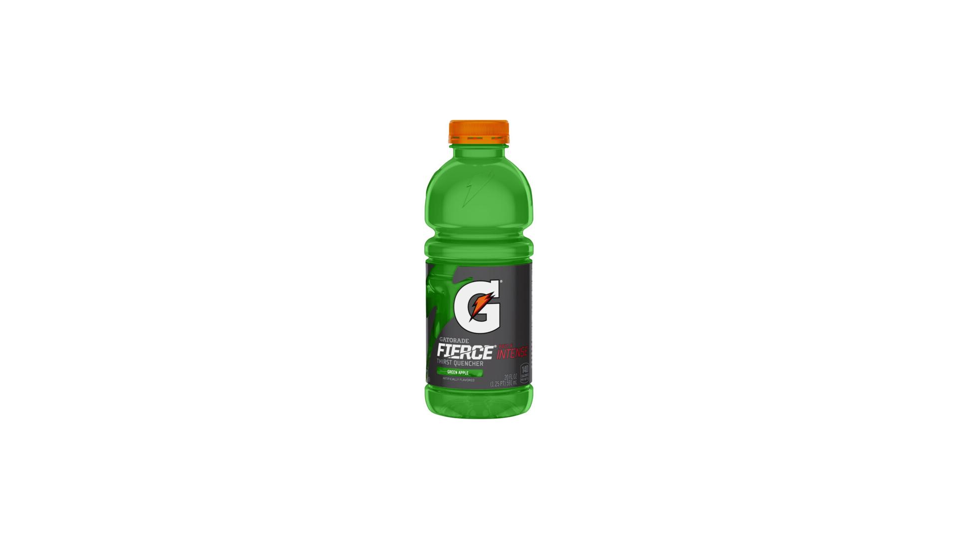 Gatorade Fierce Thirst Quencher Apple - 20 oz Bottle