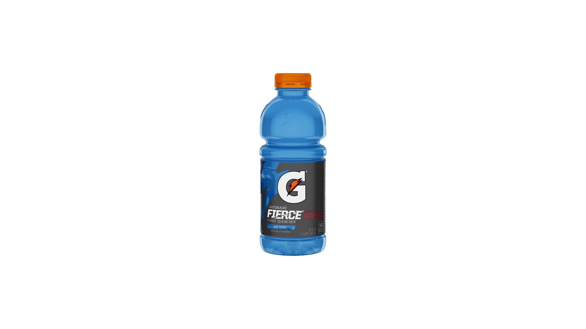 Gatorade Fierce Thirst Quencher Blue Cherry - 20 oz Bottle