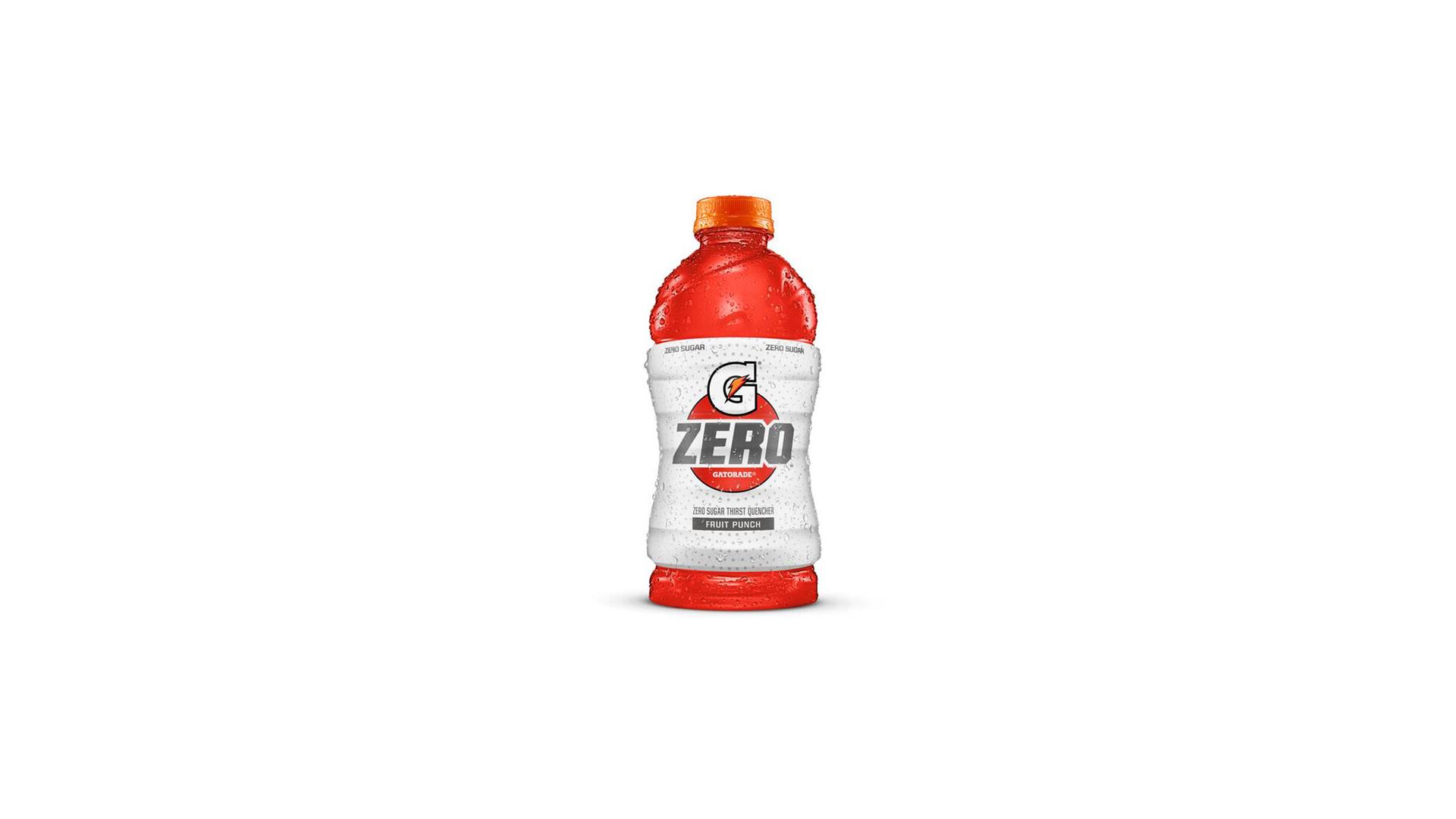 Gatorade G Zero Thirst Quencher Fruit Punch - 20 oz Bottle