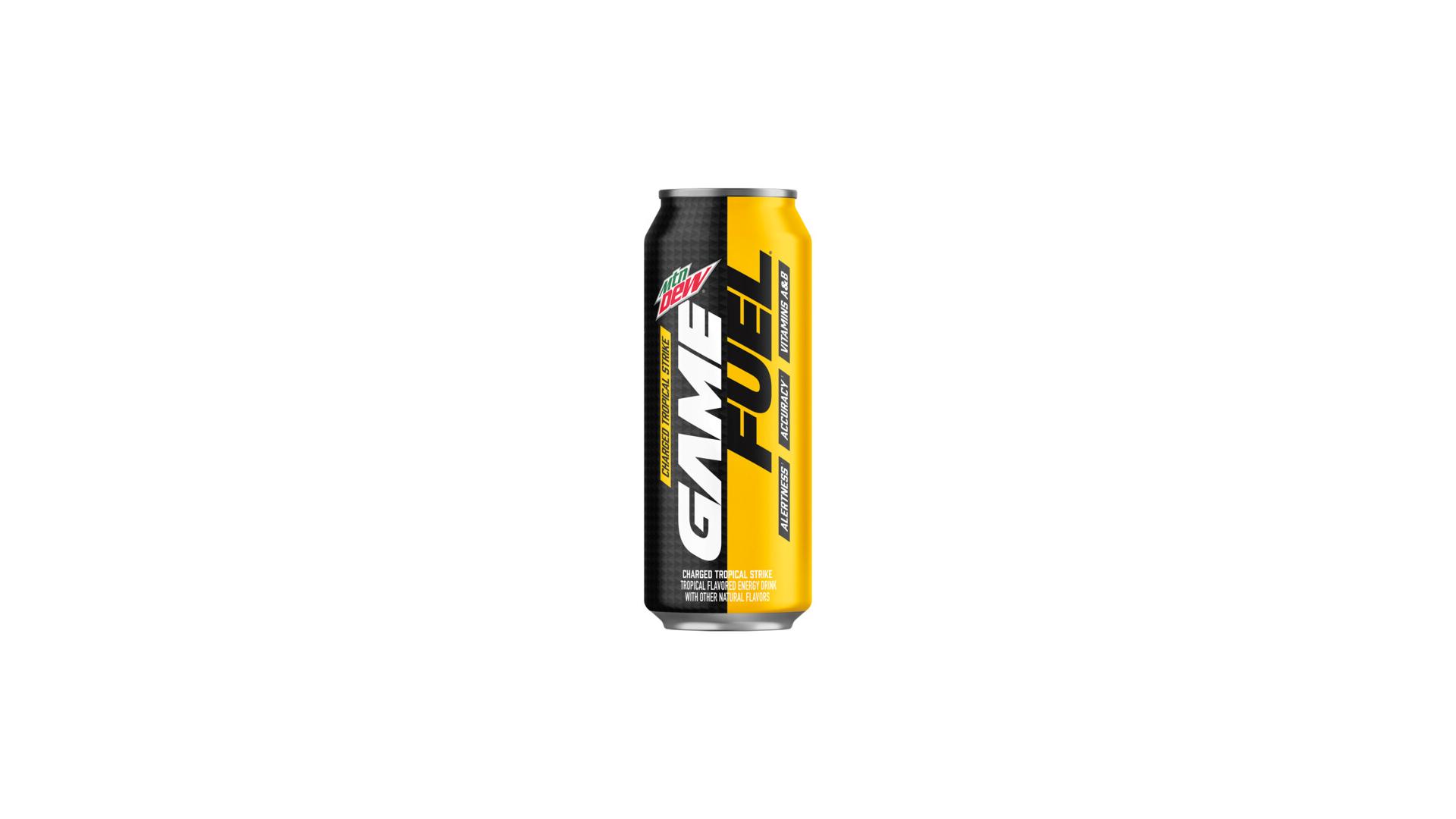 Mtn Dew Charged Tropical Strike - 16oz Can