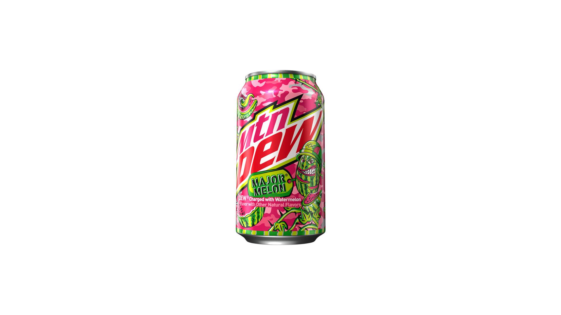 Mtn Dew Mejor Melon - 12 oz Can