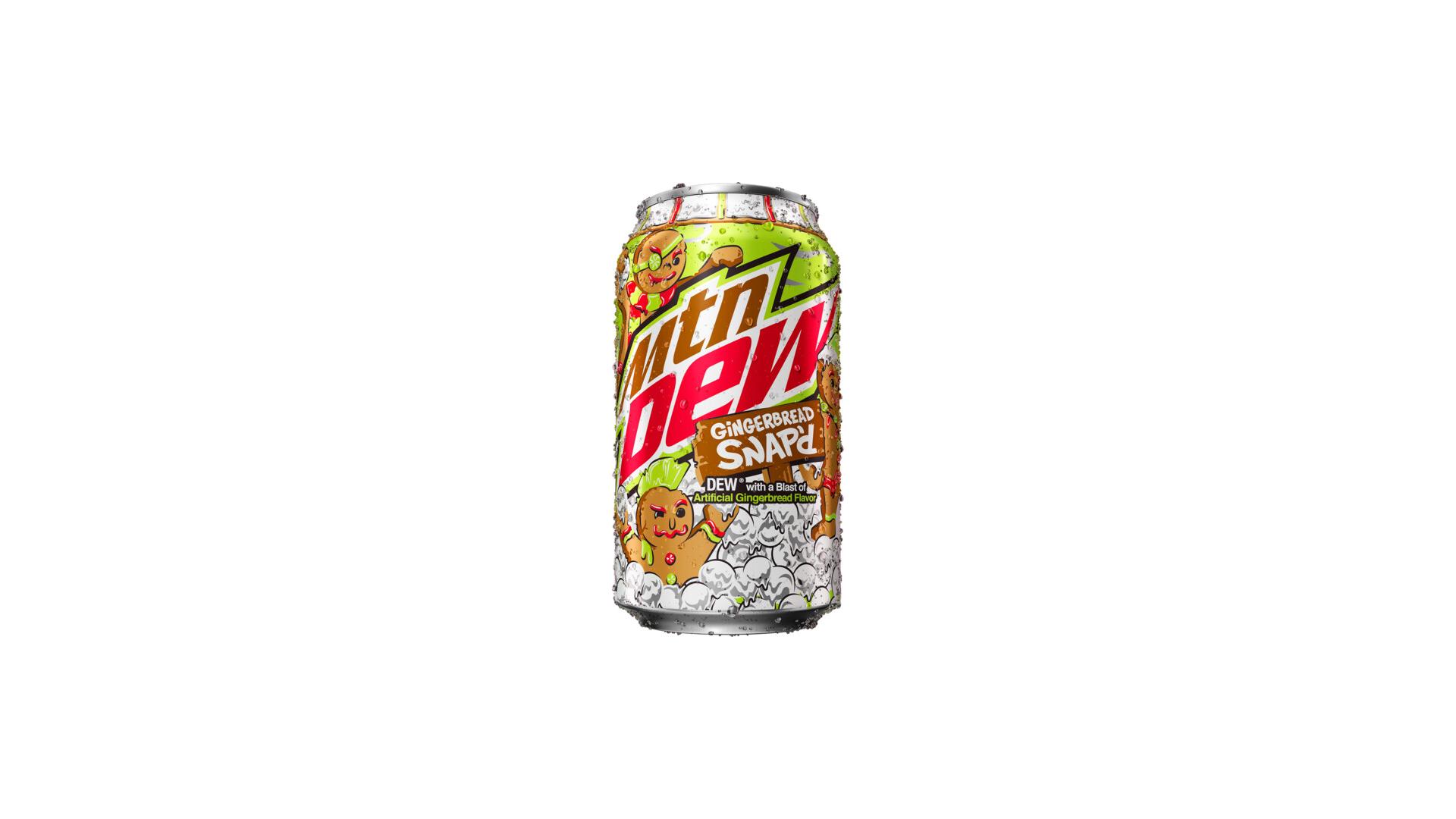 Mtn Dew ingerBread Snap'd - 12oz Can