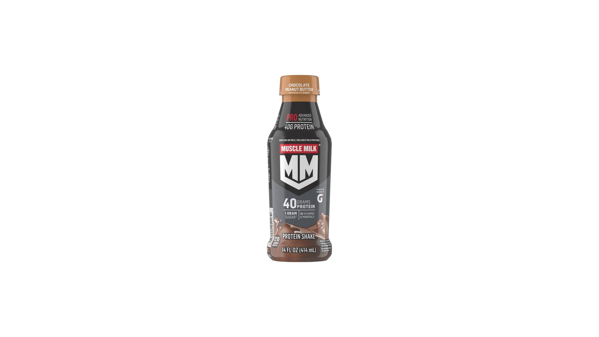 Muscle Milk Protein Shake Chocolate Peanut Butter - 414 ml Bottle