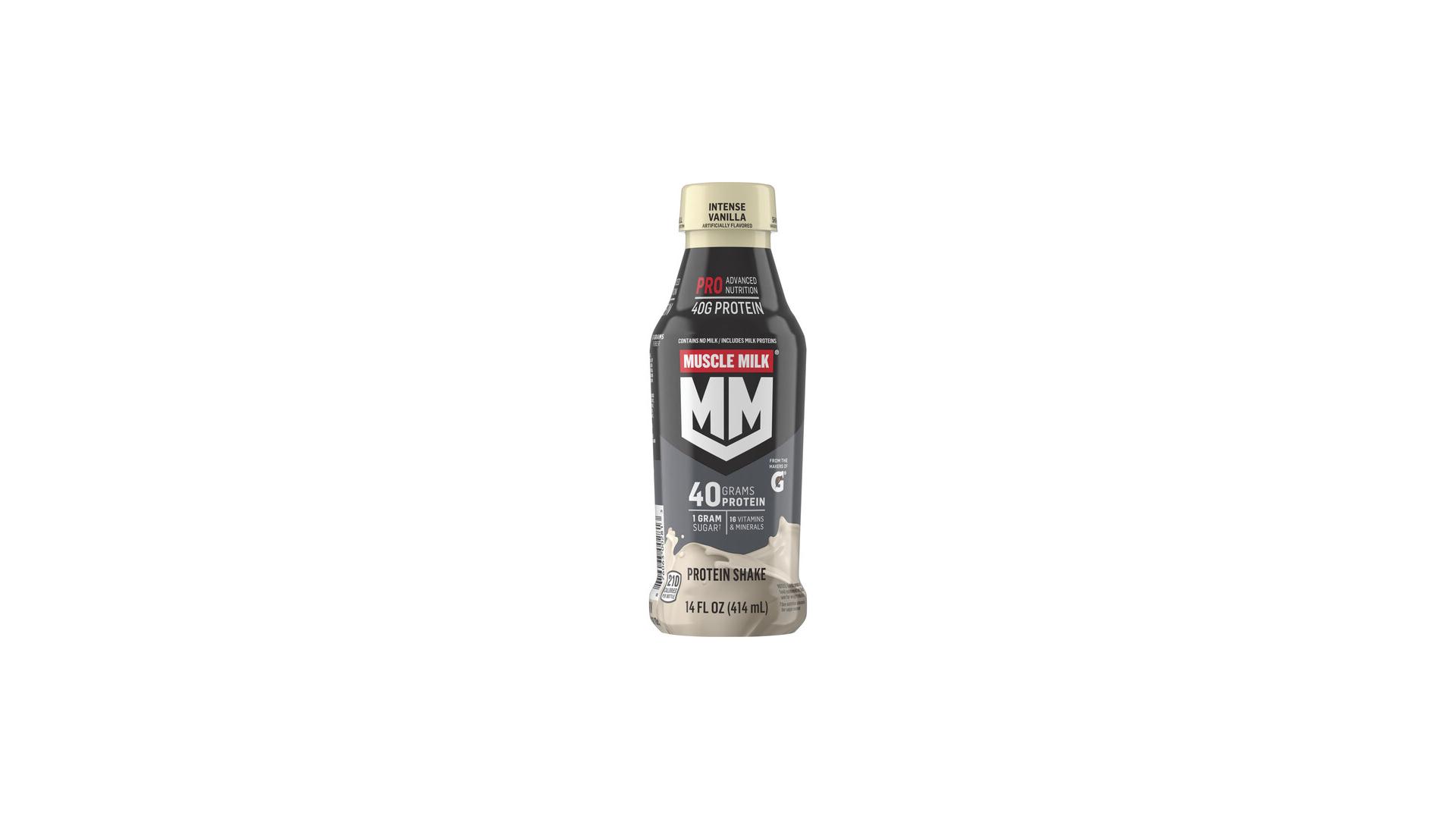 Muscle Milk Protein Shake Intense Vanilla - 414 ml Bottle