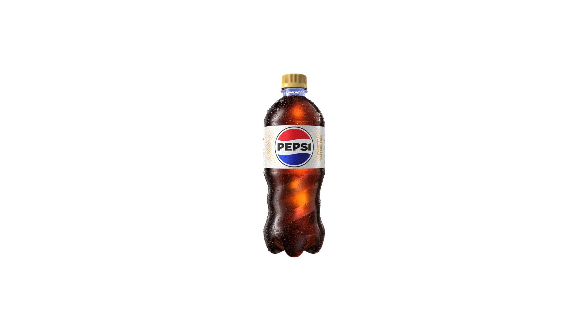 Pepsi Caffeine Free - 16 oz Bottle Wet