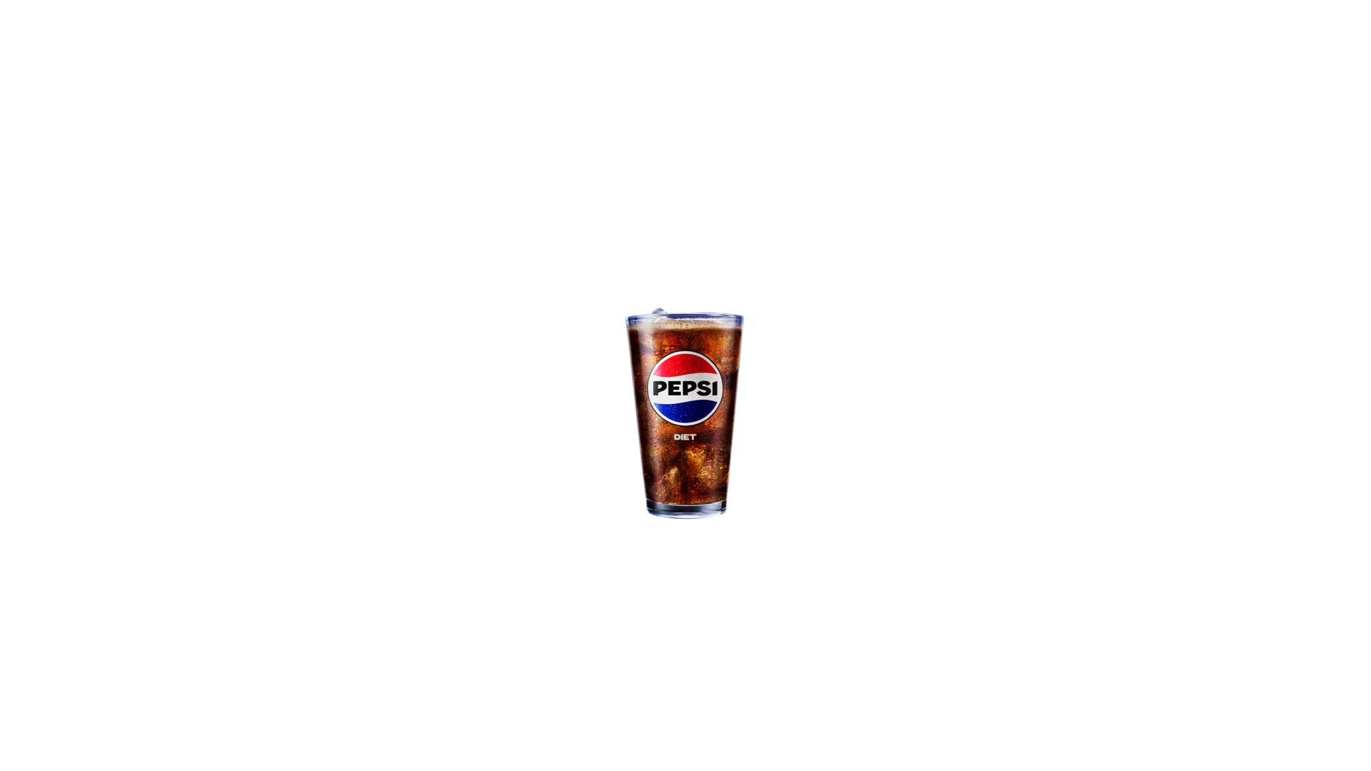 Pepsi Diet - 12 oz Glass Fountain Cup