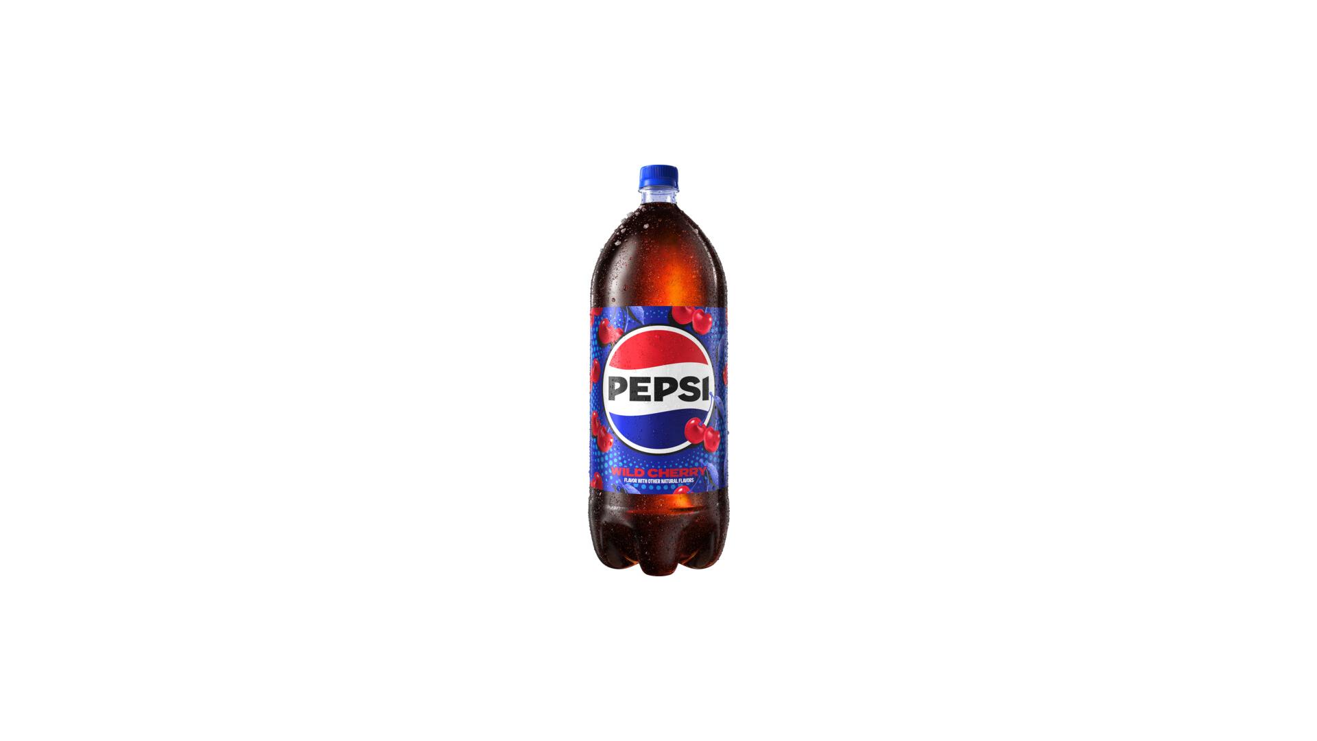 Pepsi Wild Cherry - 2 L Bottle Wet