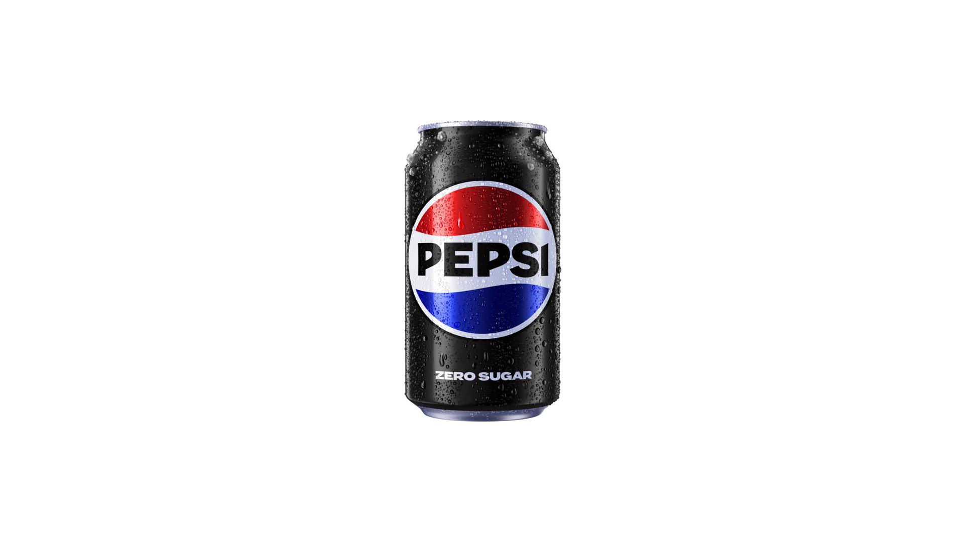 Pepsi Zero Sugar - 12 oz Can Wet