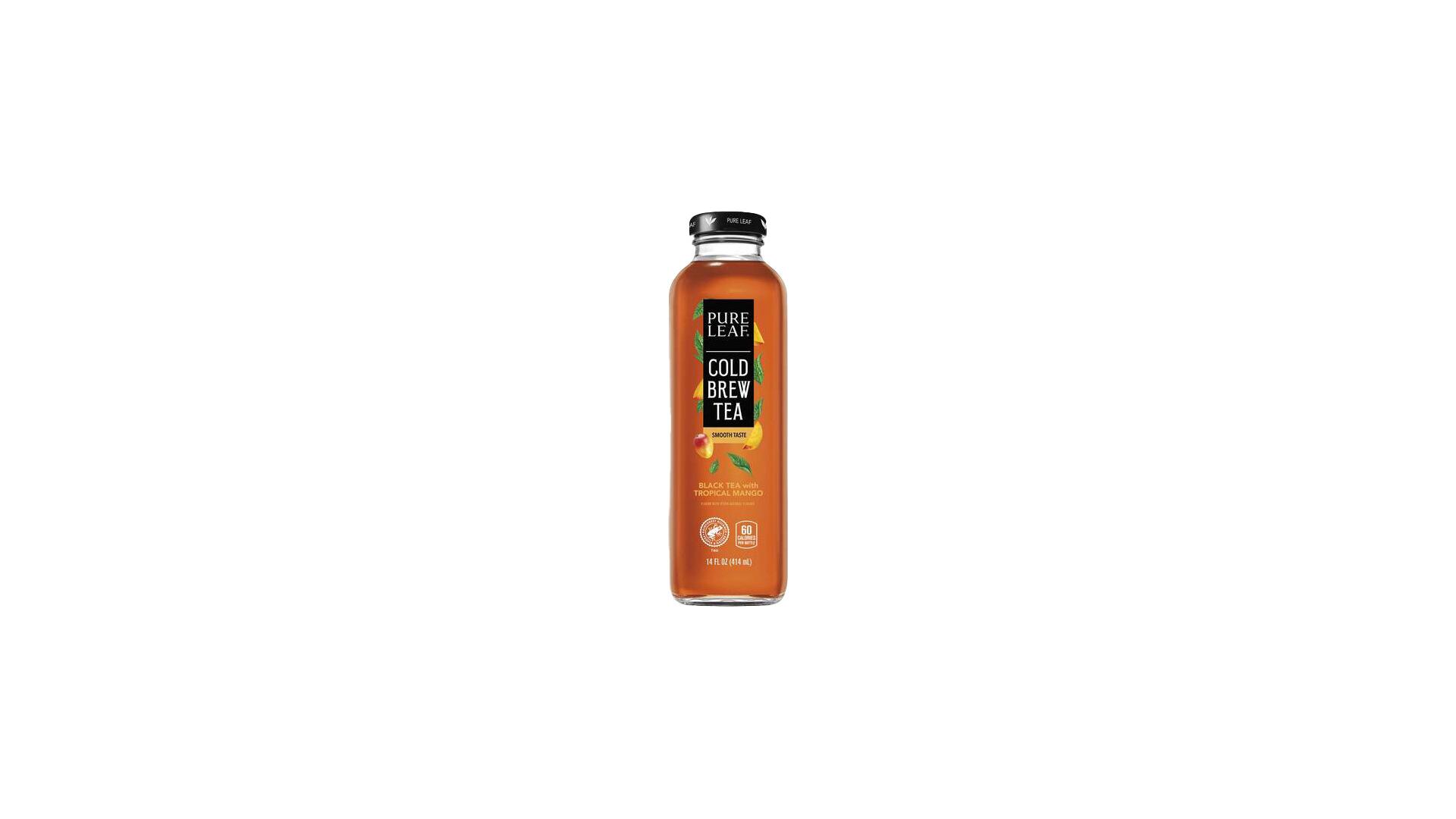 PureLeaf  BlackTea with Tropical Mango - 14 oz Bottle