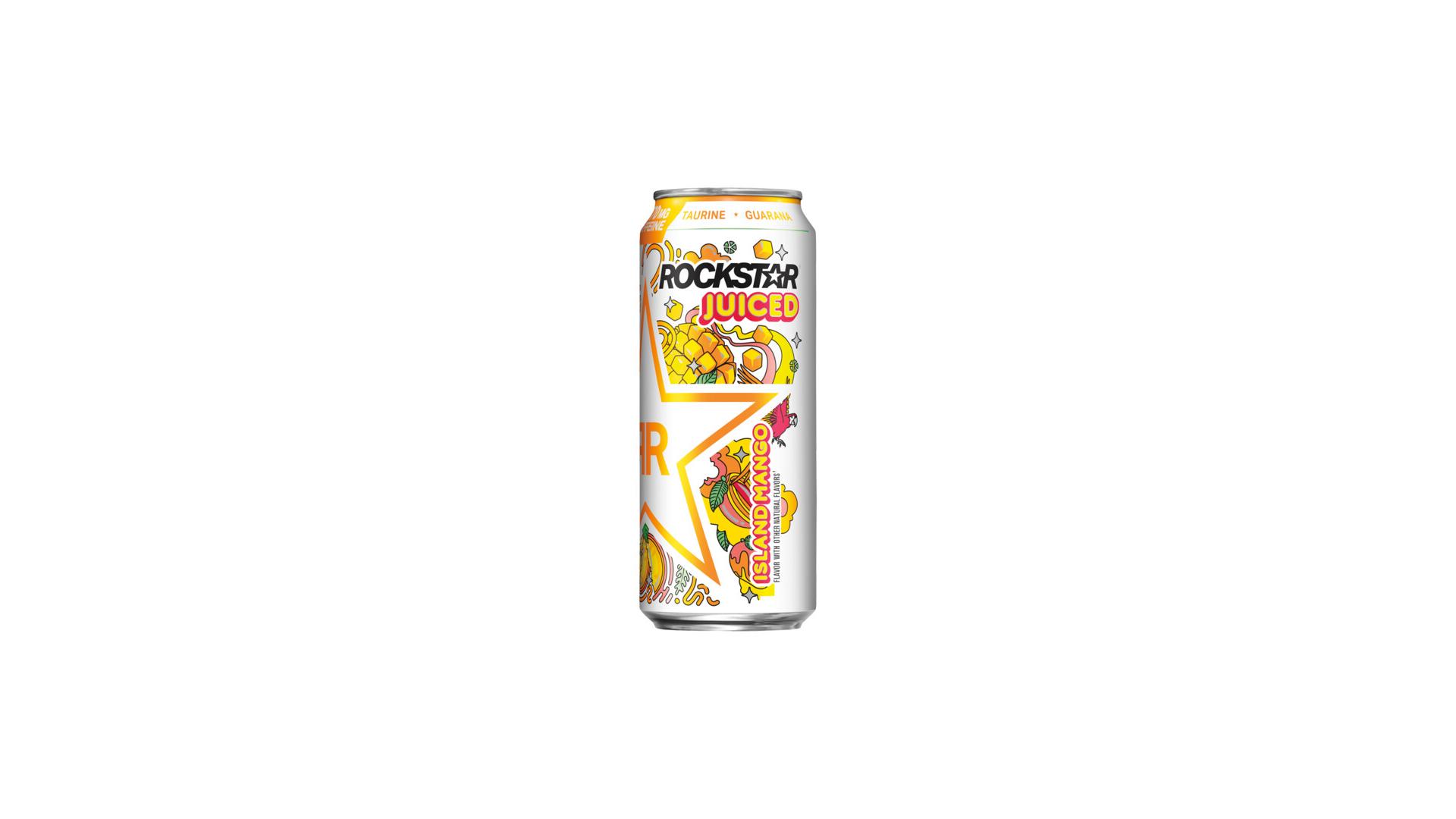 Rockstar Juiced Island Mango - 16 oz Can