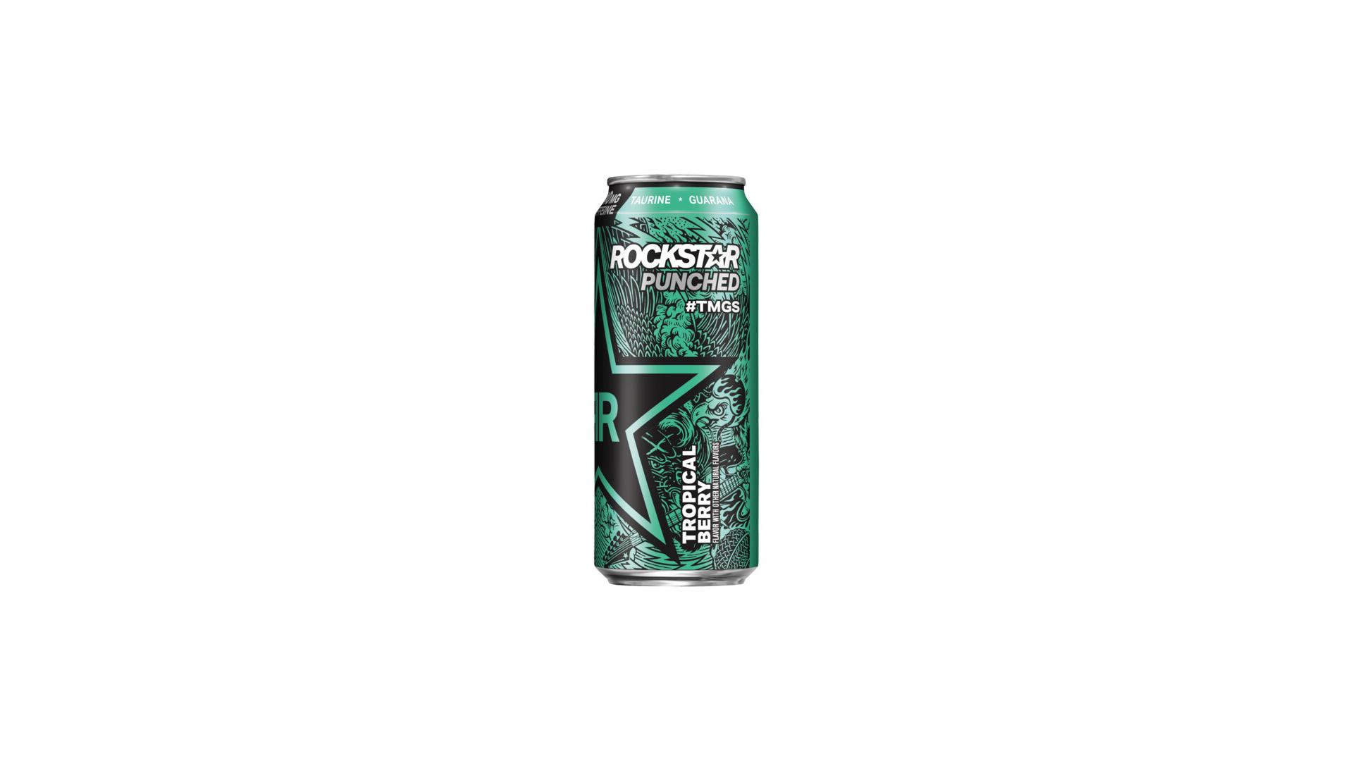 Rockstar Punched Tropical Berry - 16 oz Can