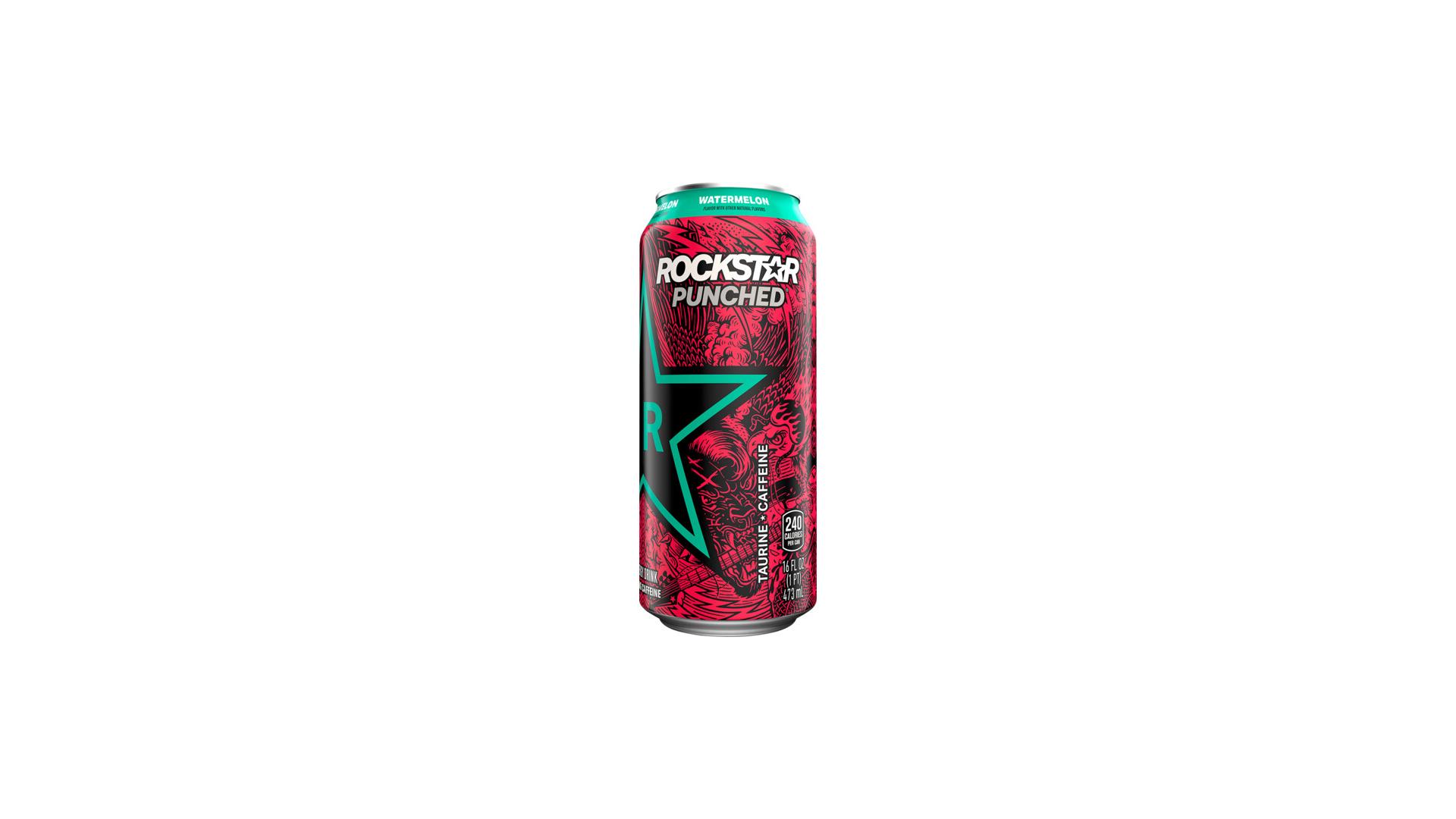 Rockstar Punched Watermelon - 16 oz Can