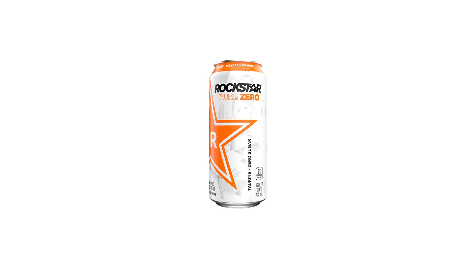 Rockstar Pure Zero Mandarin Orange - 16 oz Can