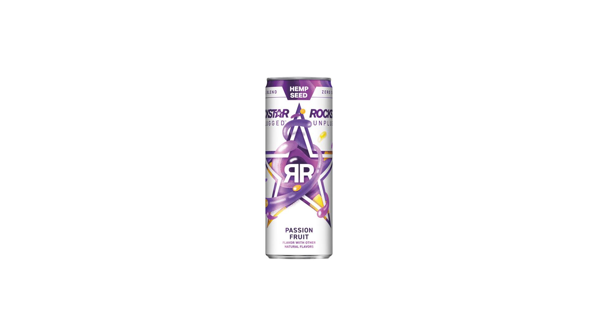 Rockstar Unplugged Passion Fruit - 16 oz Can