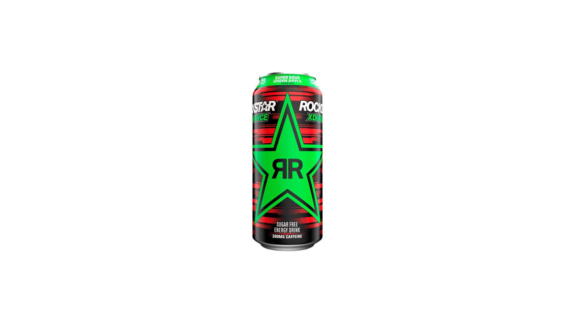 Rockstar Xdurance Super Sour Green Apple - 16 oz Can