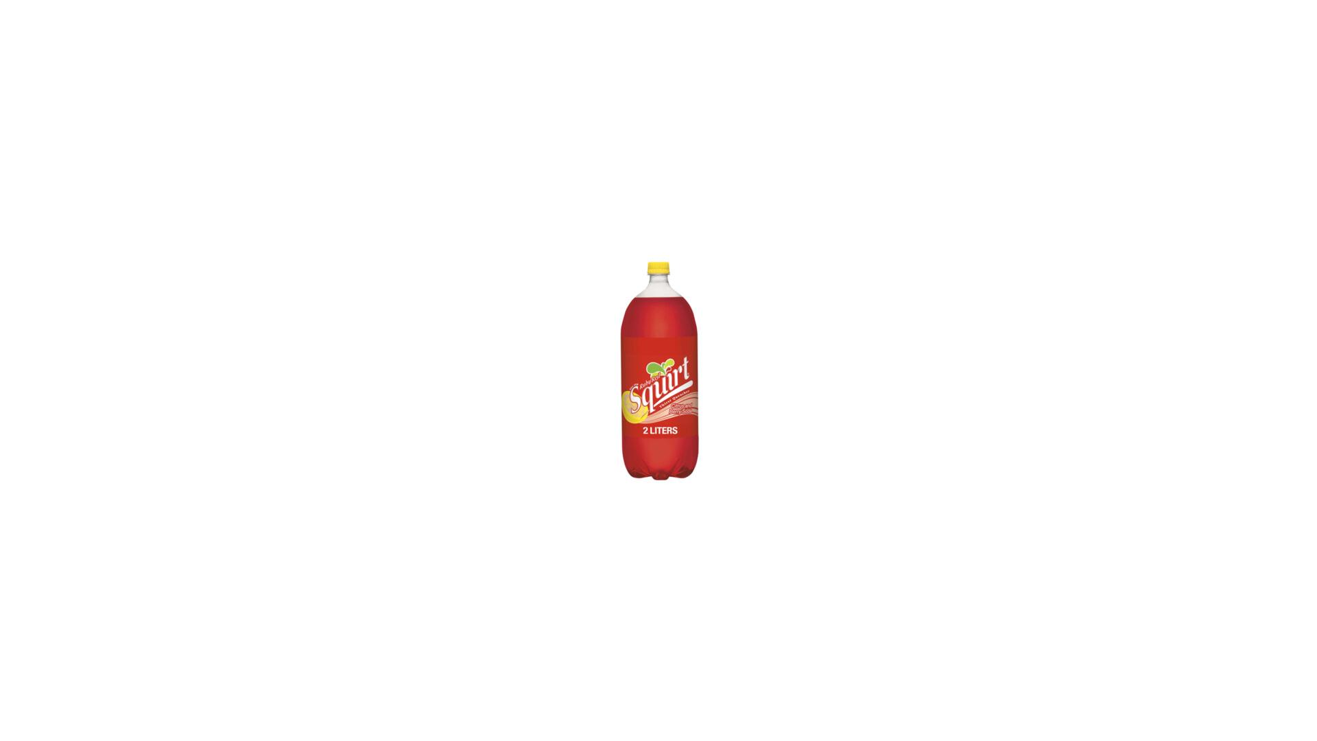 Ruby Red Squirt Citrus and Berry Soda - 2 L Bottle