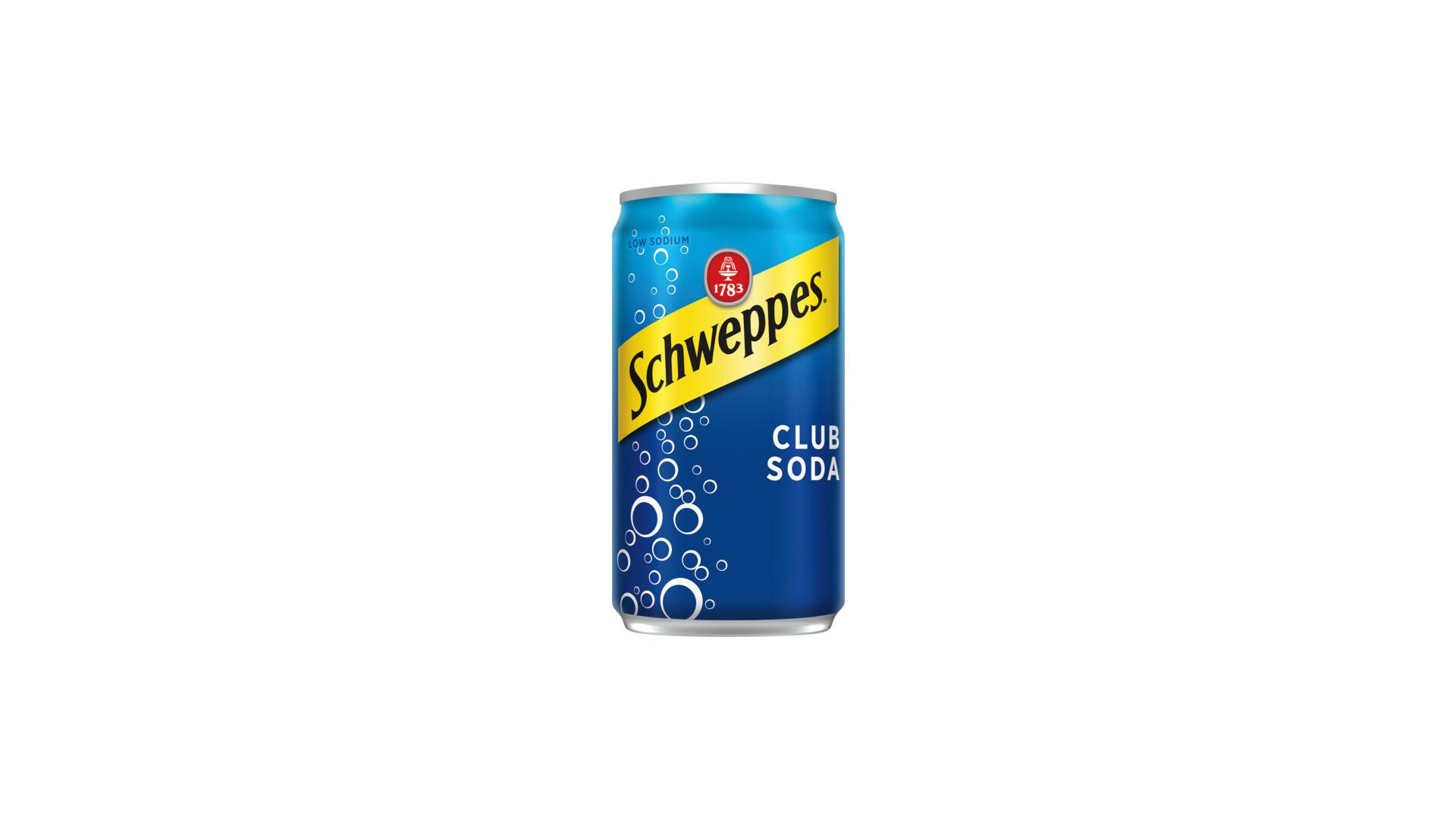 Schweppes Club Soda - 7.5 oz Can