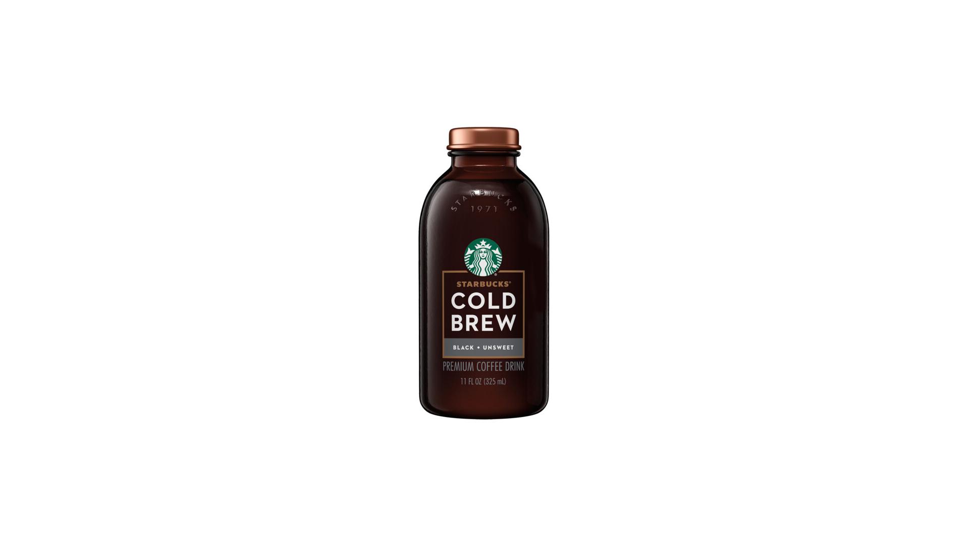 Starbucks Cold Brew Unsweet Black - 11 oz Bottle