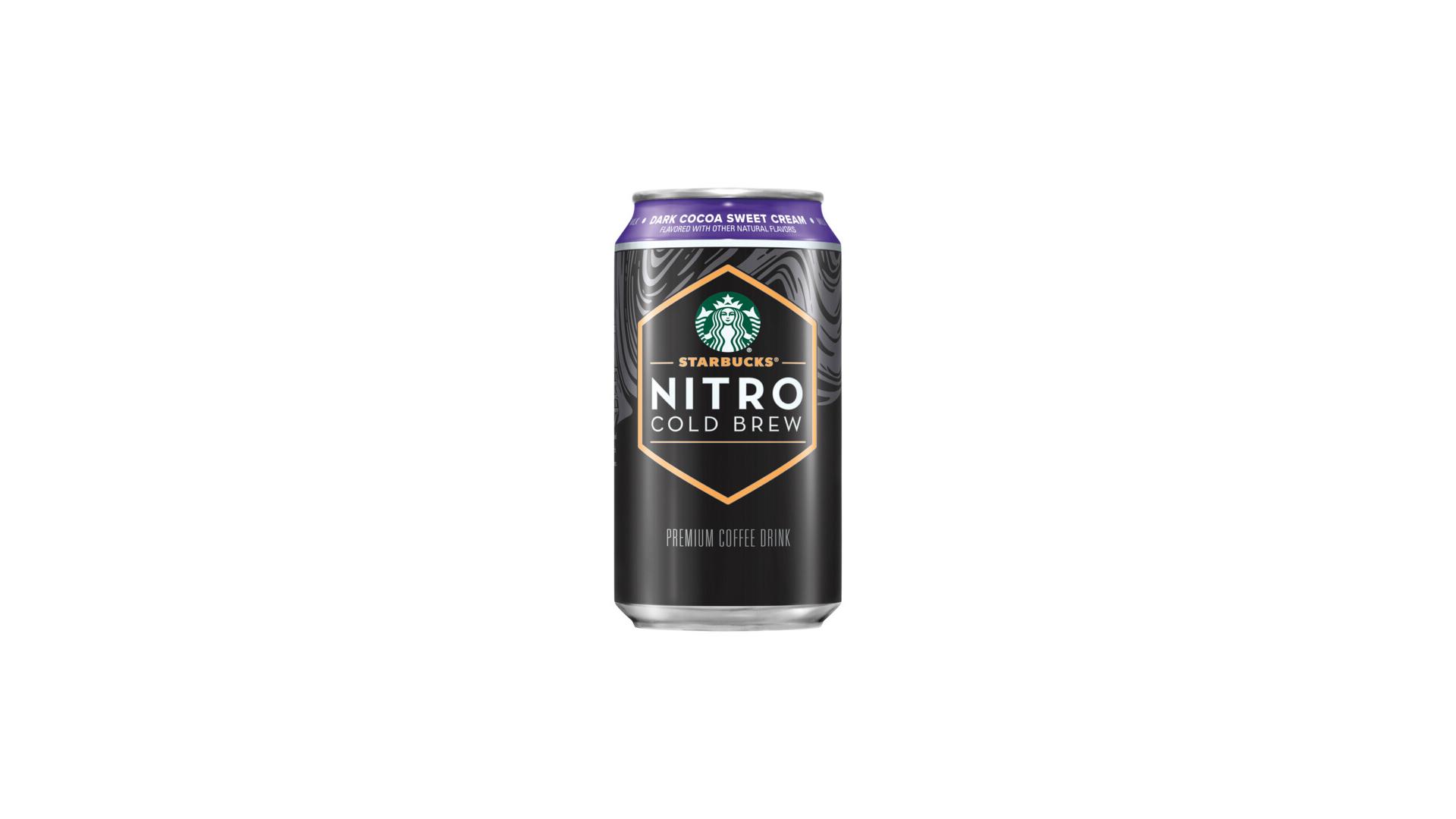 Starbucks Nitri Dark Cocoa Sweet Cream - 9.6 oz Can