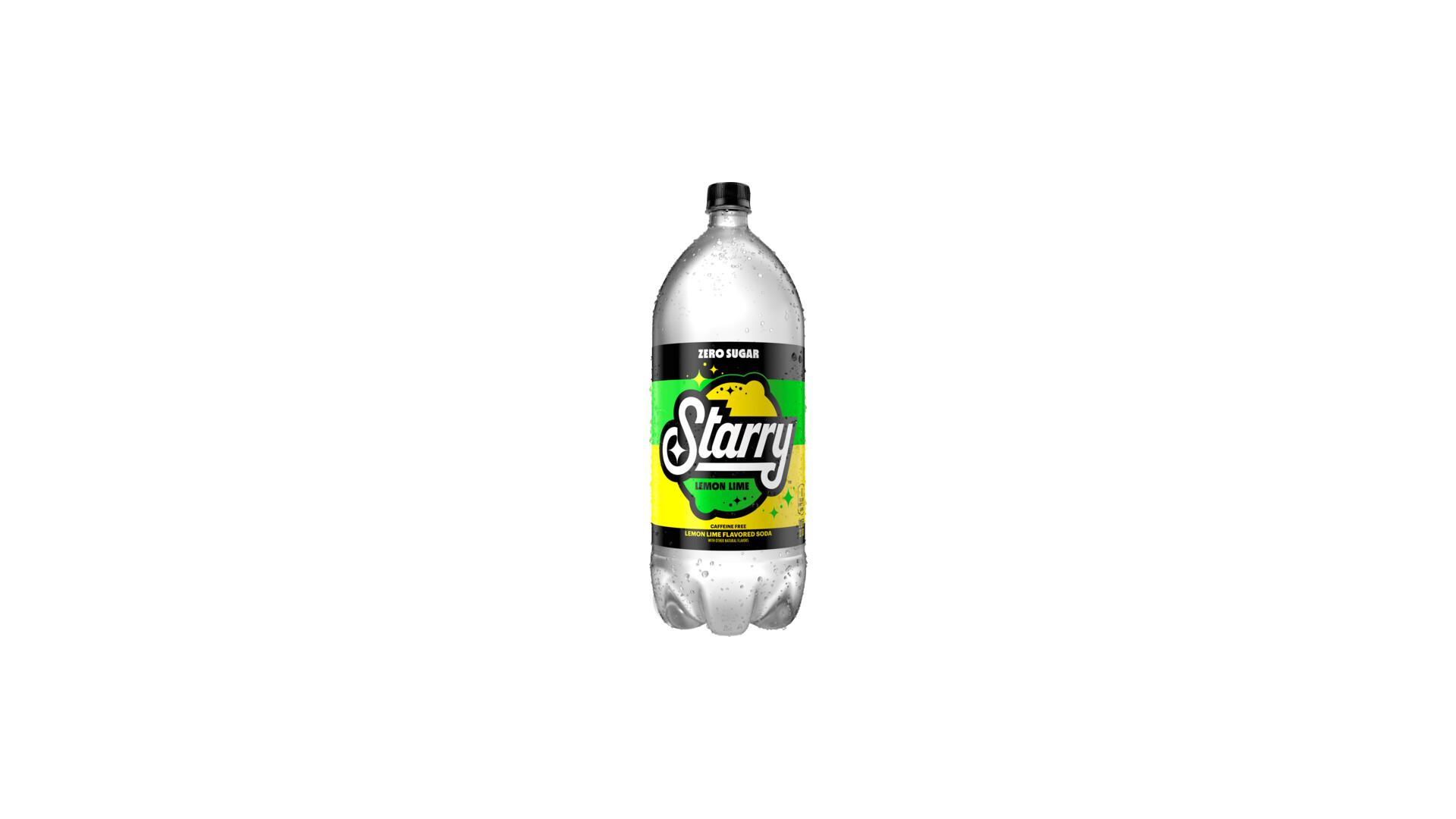 Starry Lemon Lime Zero Sugar - 2L Bottle 