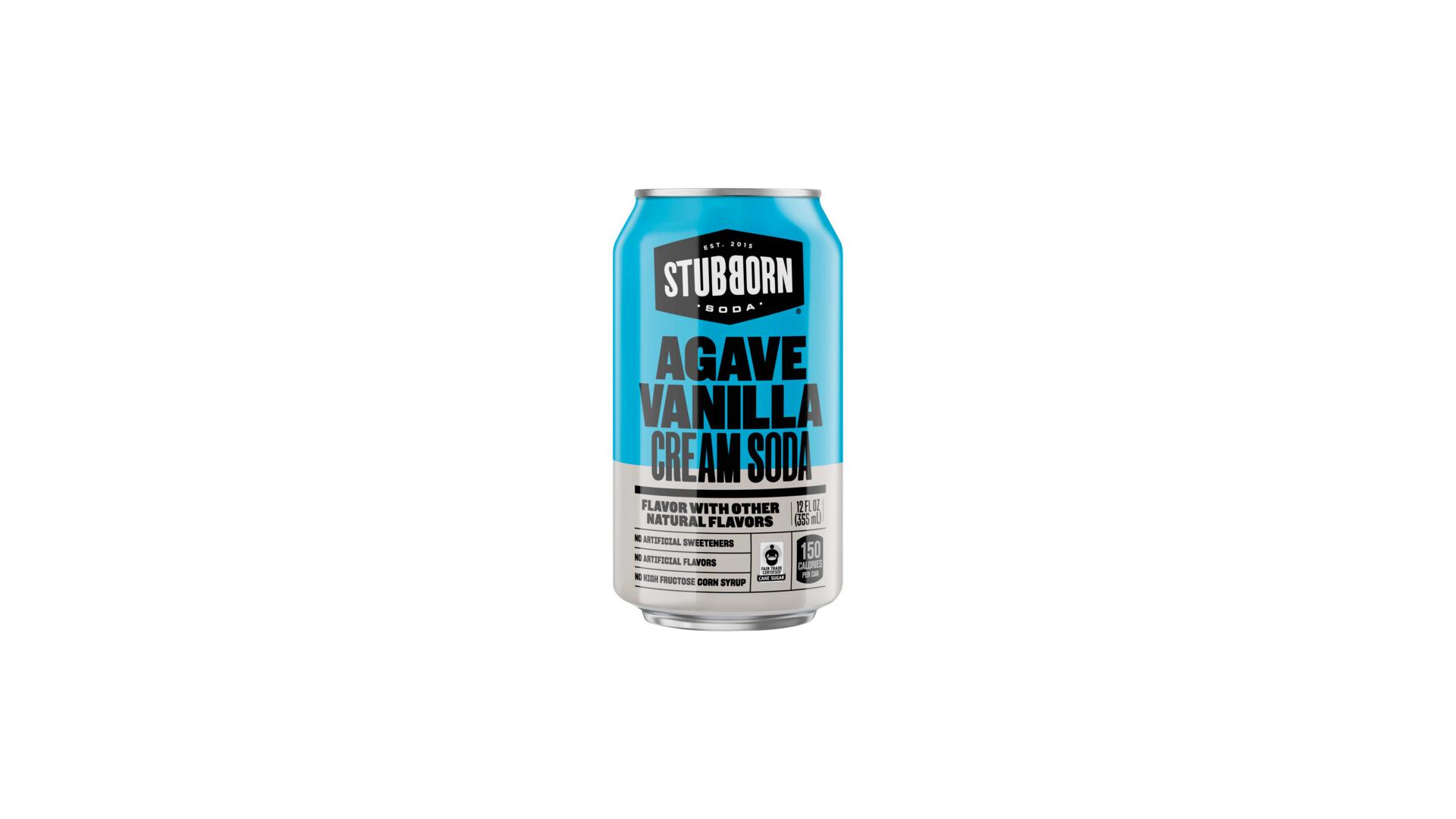 Stubborn Agave Vanilla Cream Soda - 12 oz Can