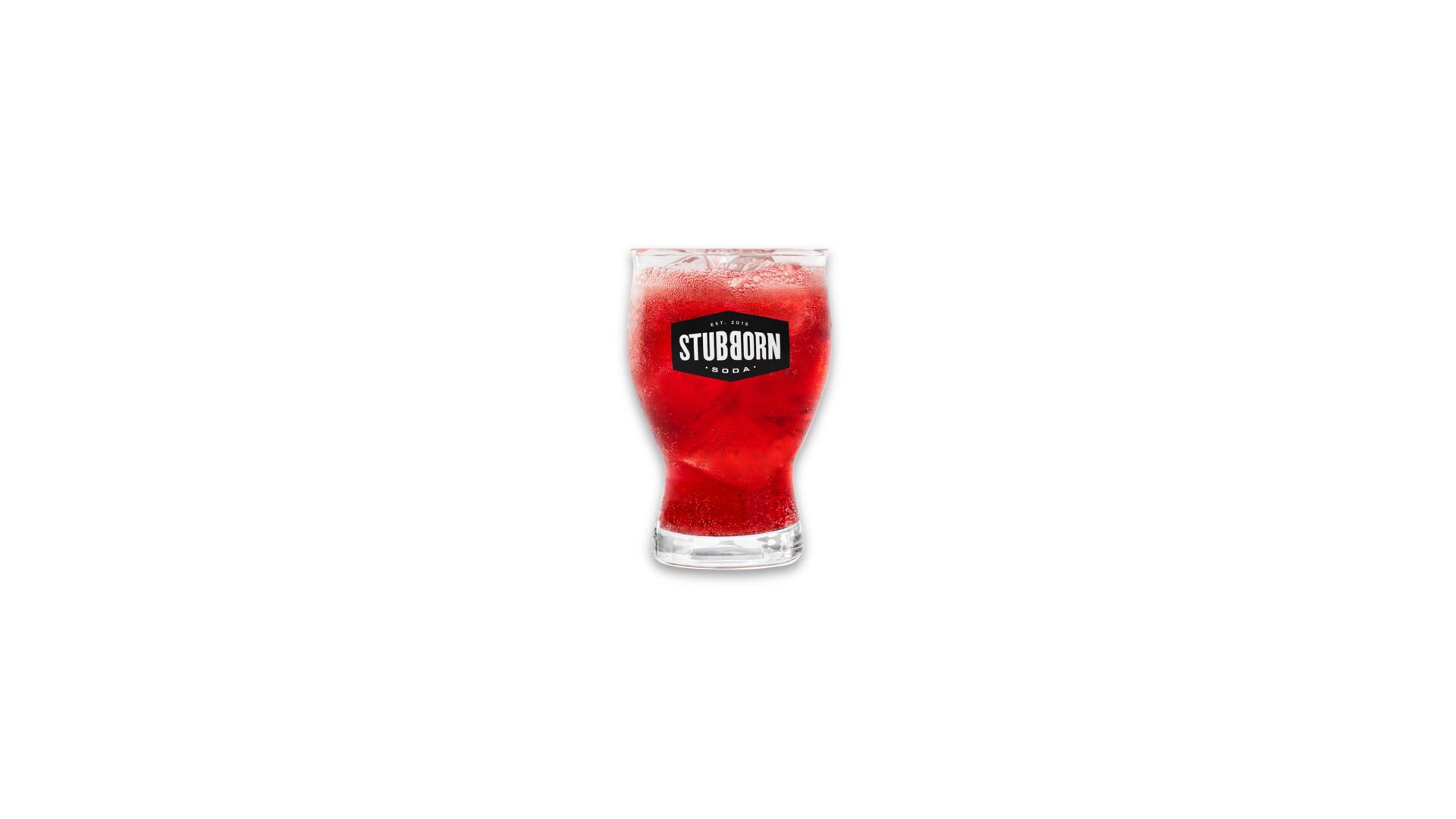 Stubborn Black Cherry - Glass Tumbler