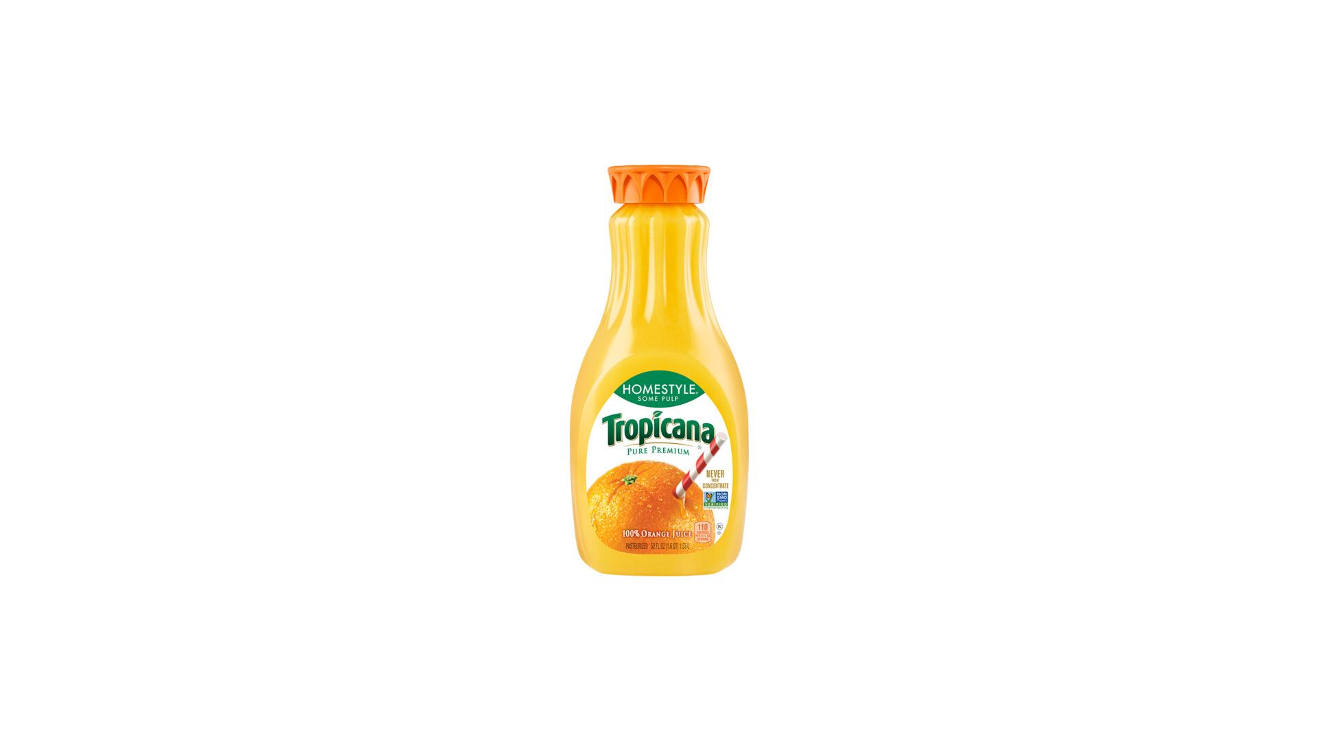 Tropicana Homestyle Some pulp - 52oz Bottle