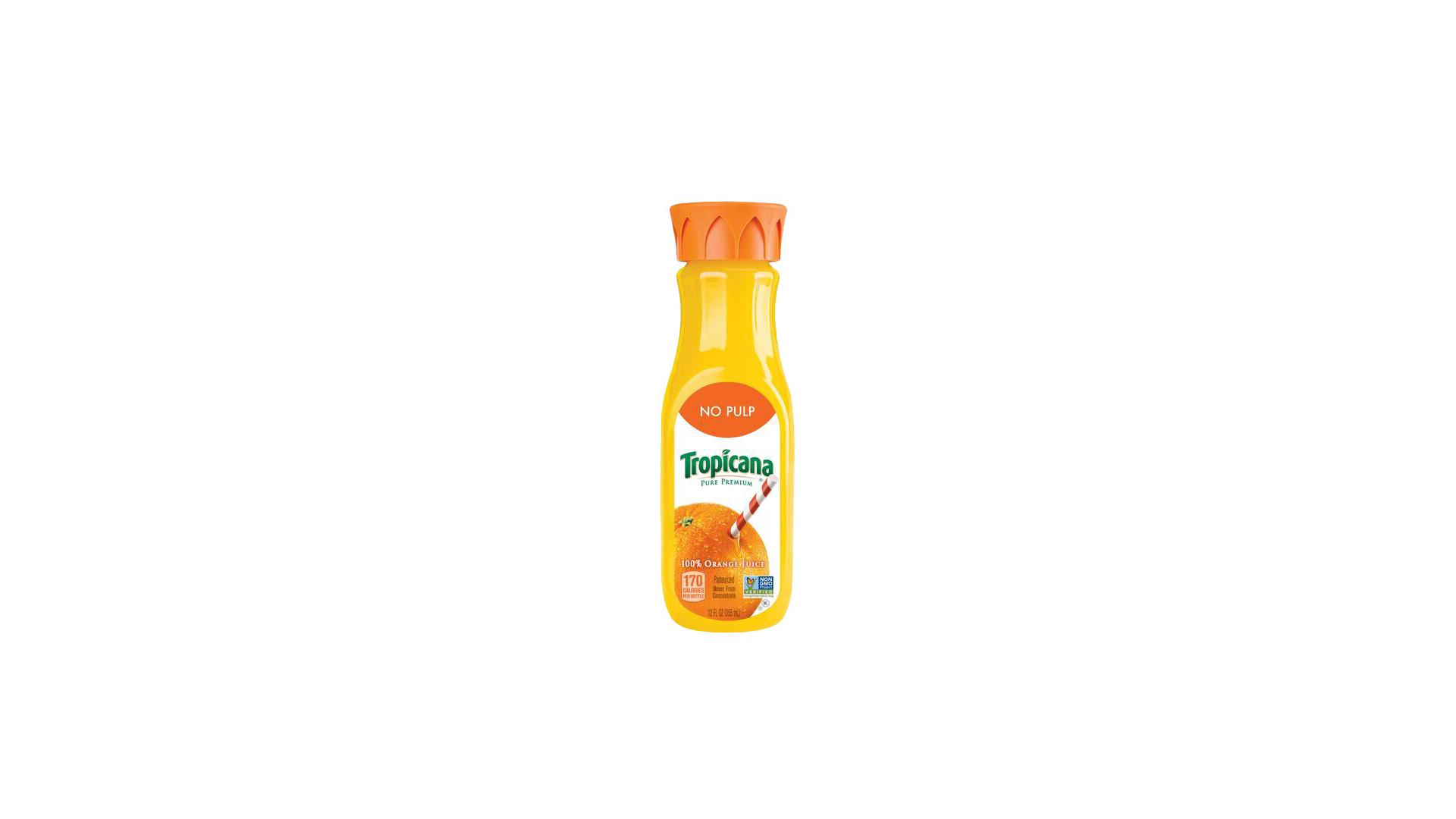 Tropicana No pulp - 12oz Bottle