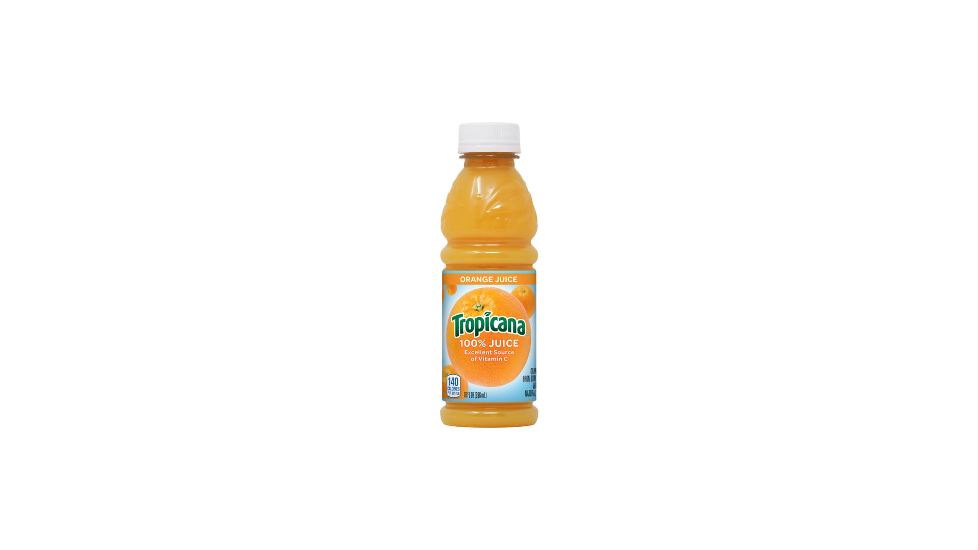 Tropicana Orange Juice - 10oz Bottle