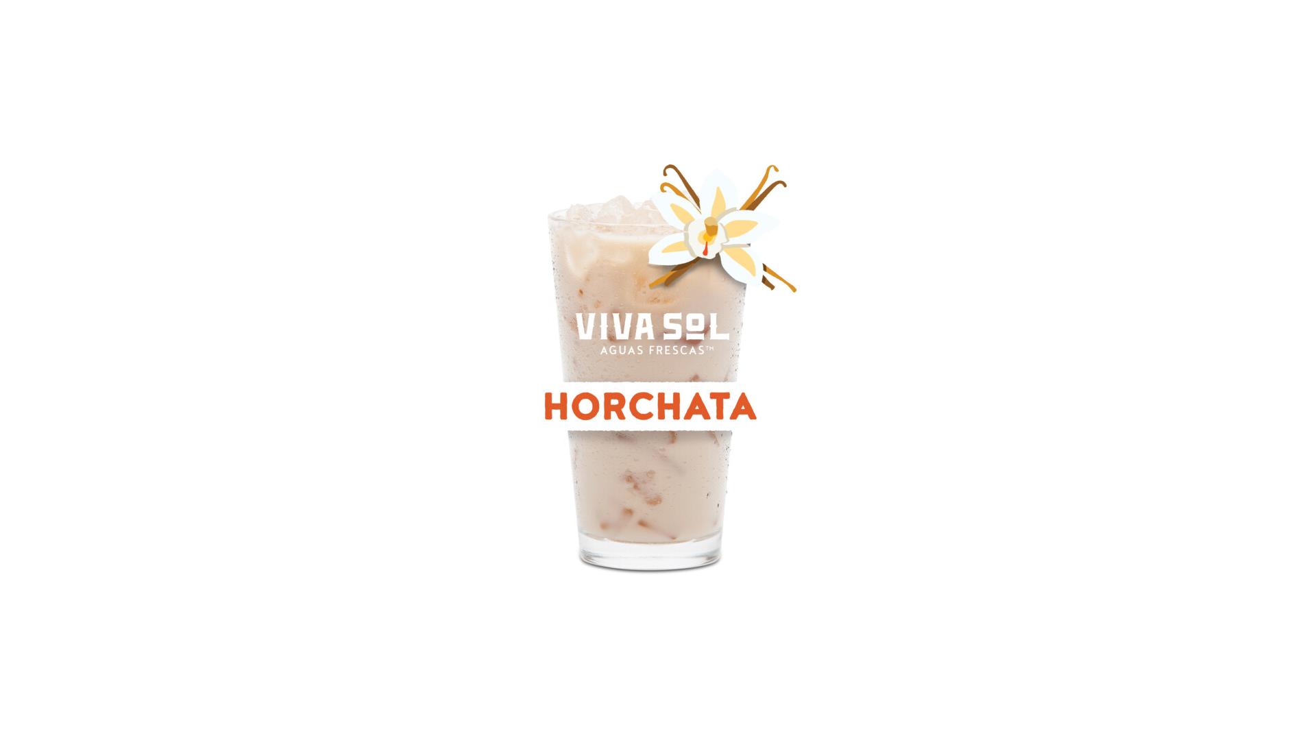 Viva Sol Horchata - Glass Fountain Cup